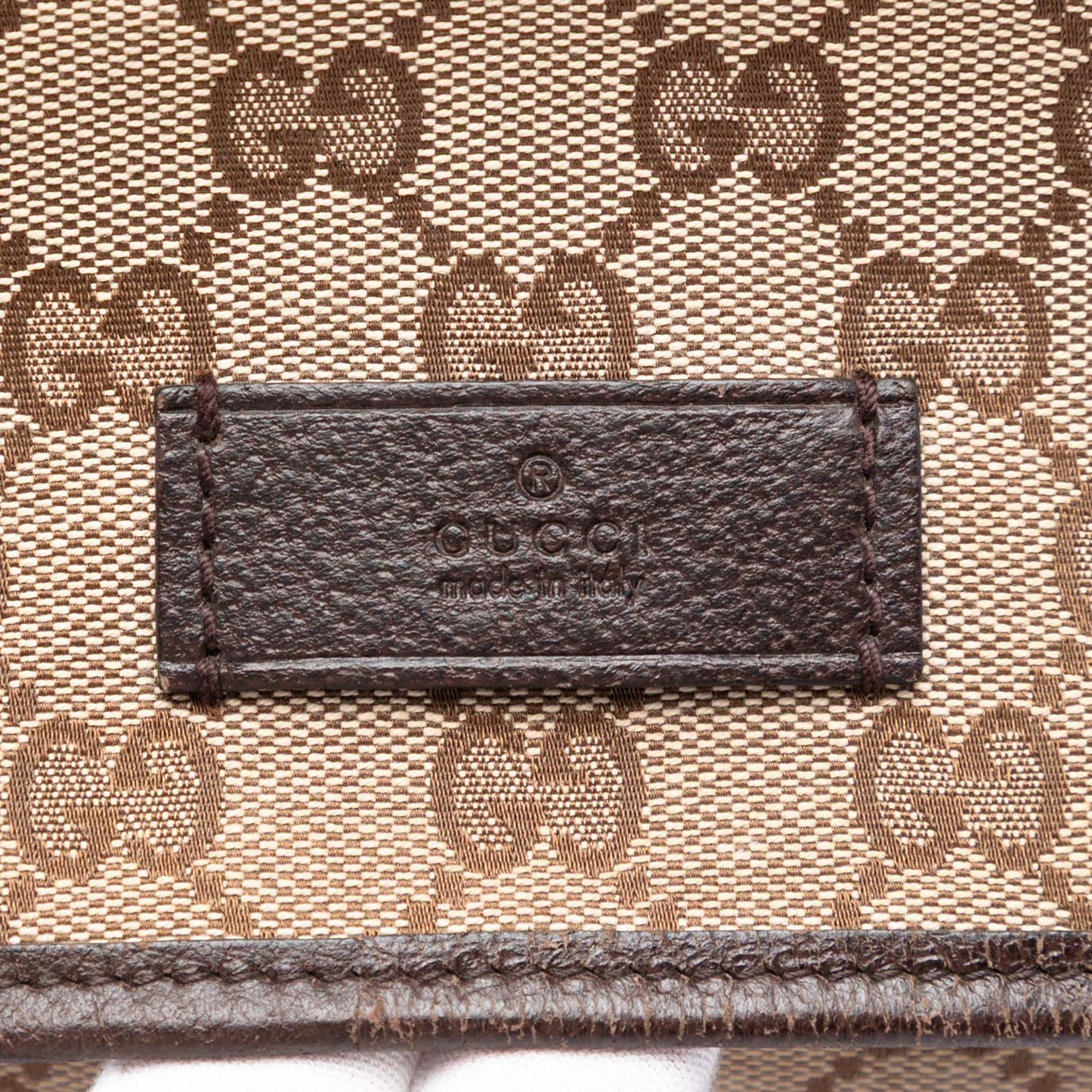 Gucci GG Canvas Flap Messenger Bag