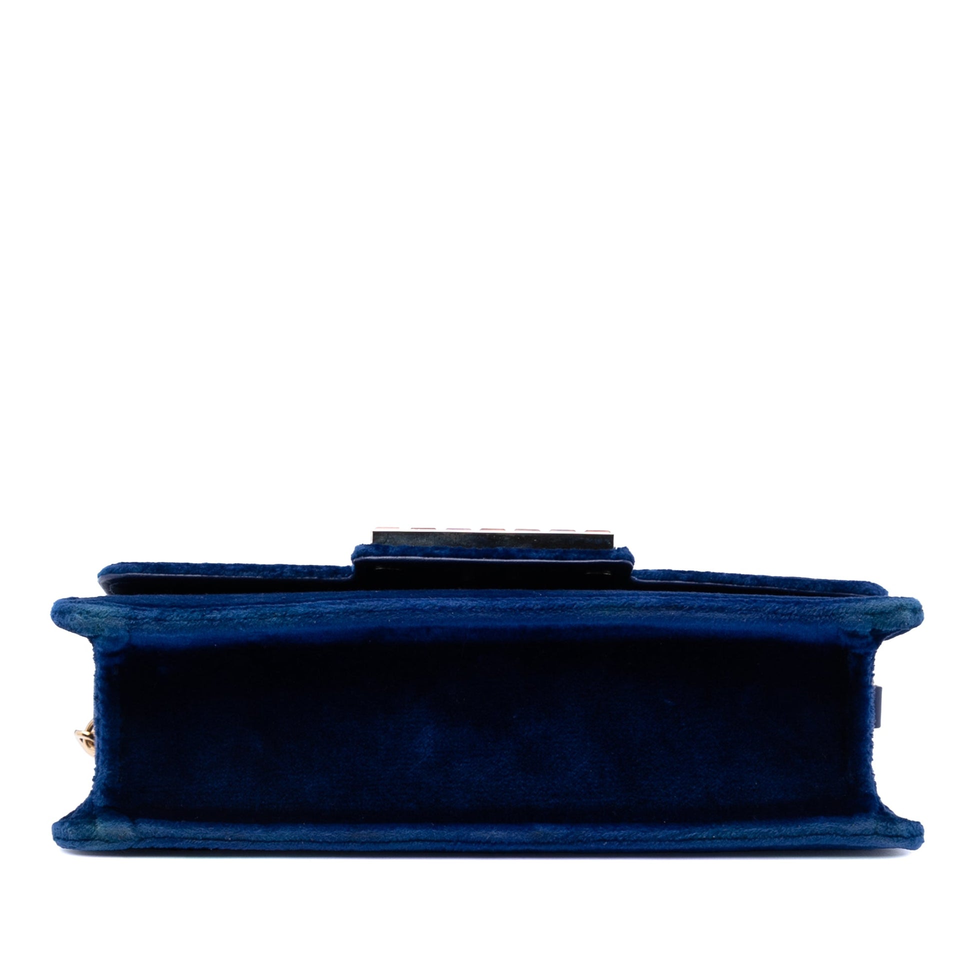 Gucci Crystal G Velvet Broadway Crossbody