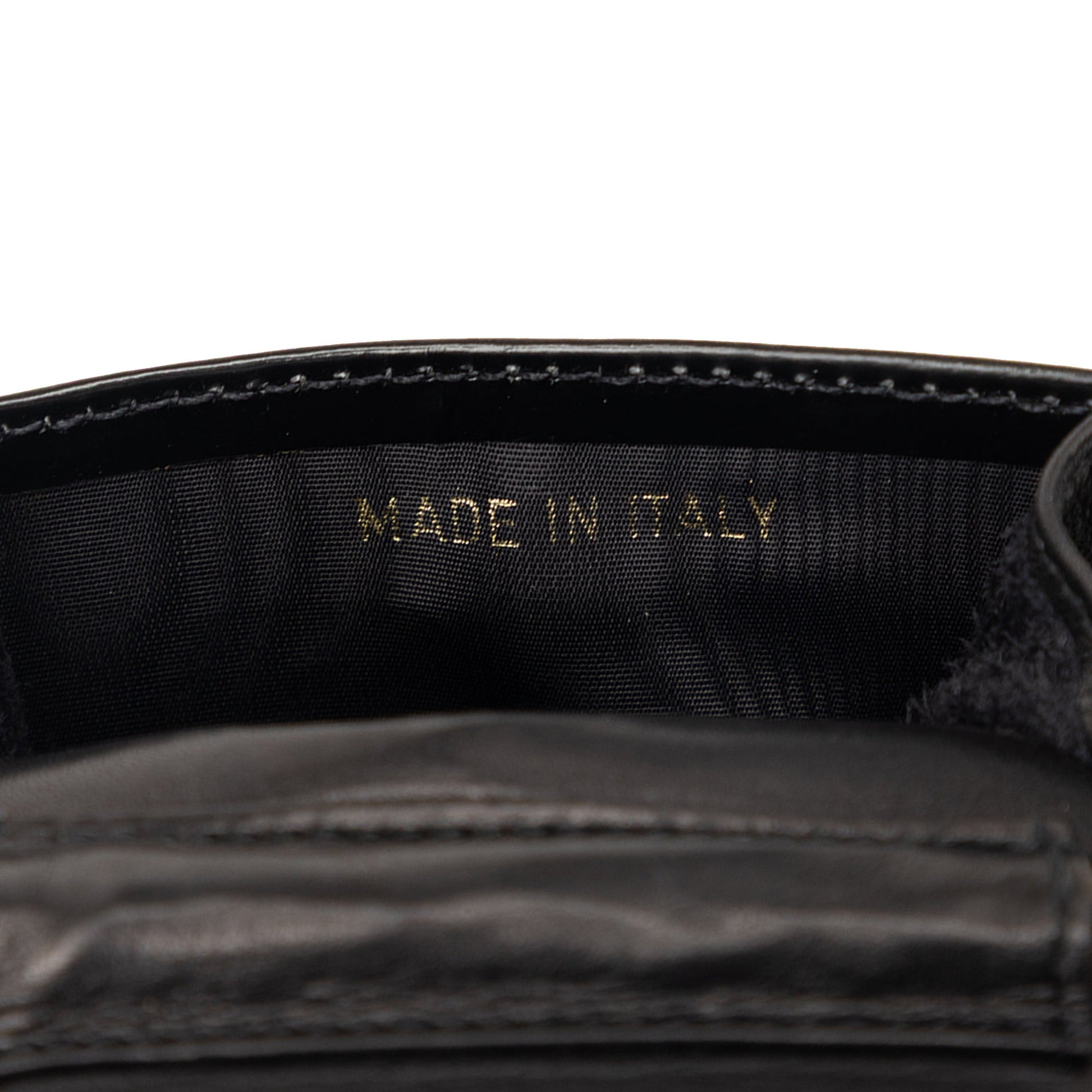 Chanel CC Patent Phone Holder Crossbody