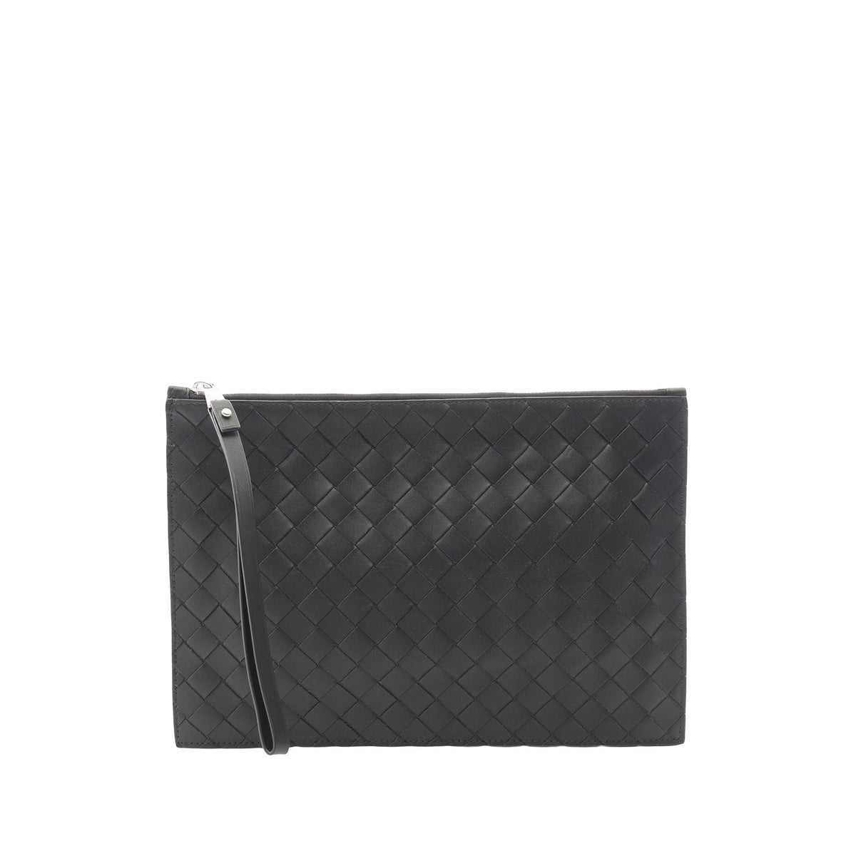 Bottega Veneta Nappa Intrecciato Flat Wristlet Pouch