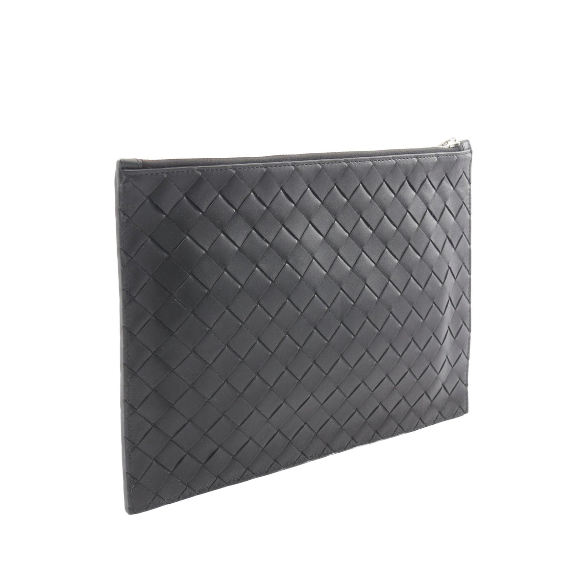 Bottega Veneta Nappa Intrecciato Flat Wristlet Pouch