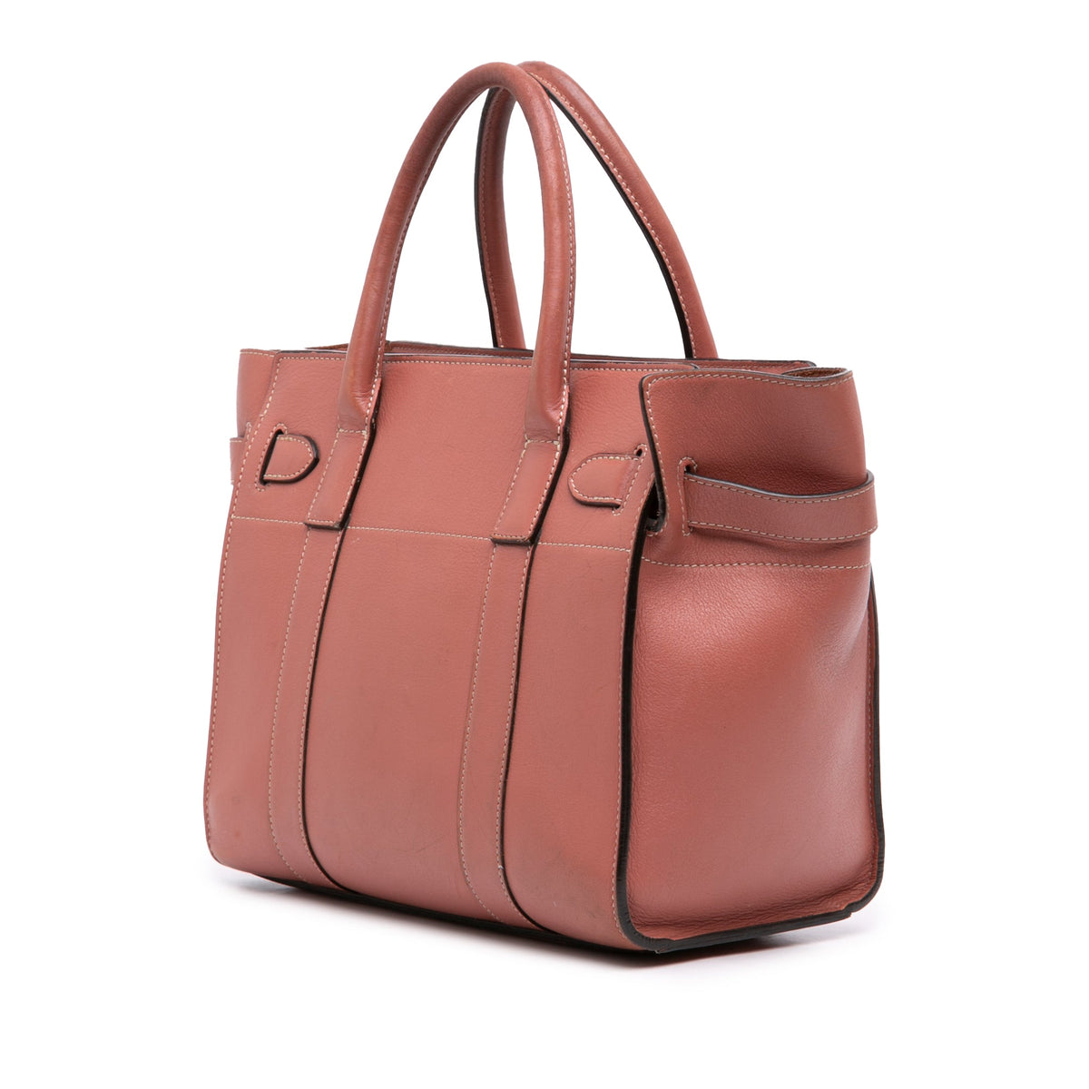 Mulberry Small Smooth Calfskin Zipped Bayswater Satchel