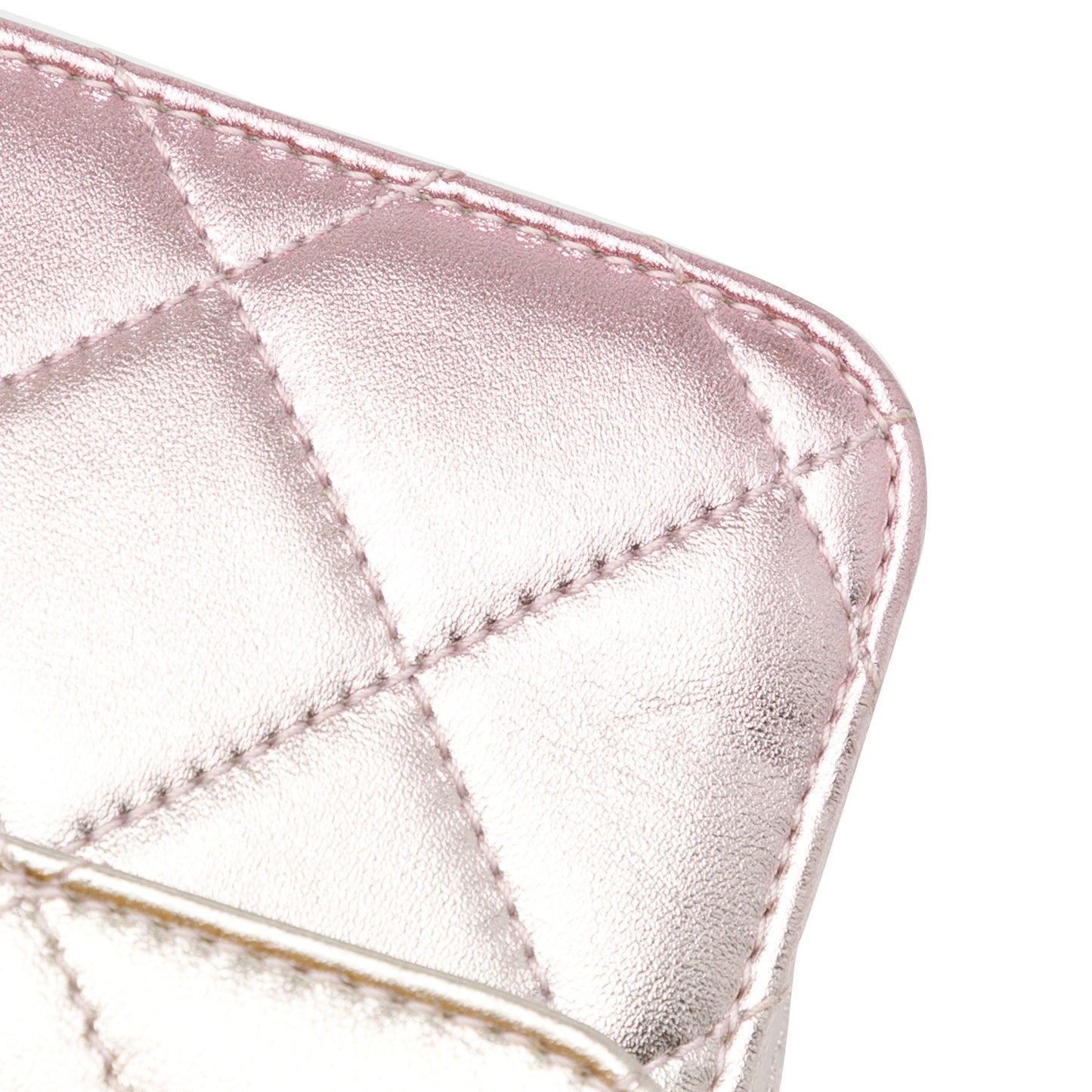Chanel Mini Metallic Lambskin Like a Wallet Flap