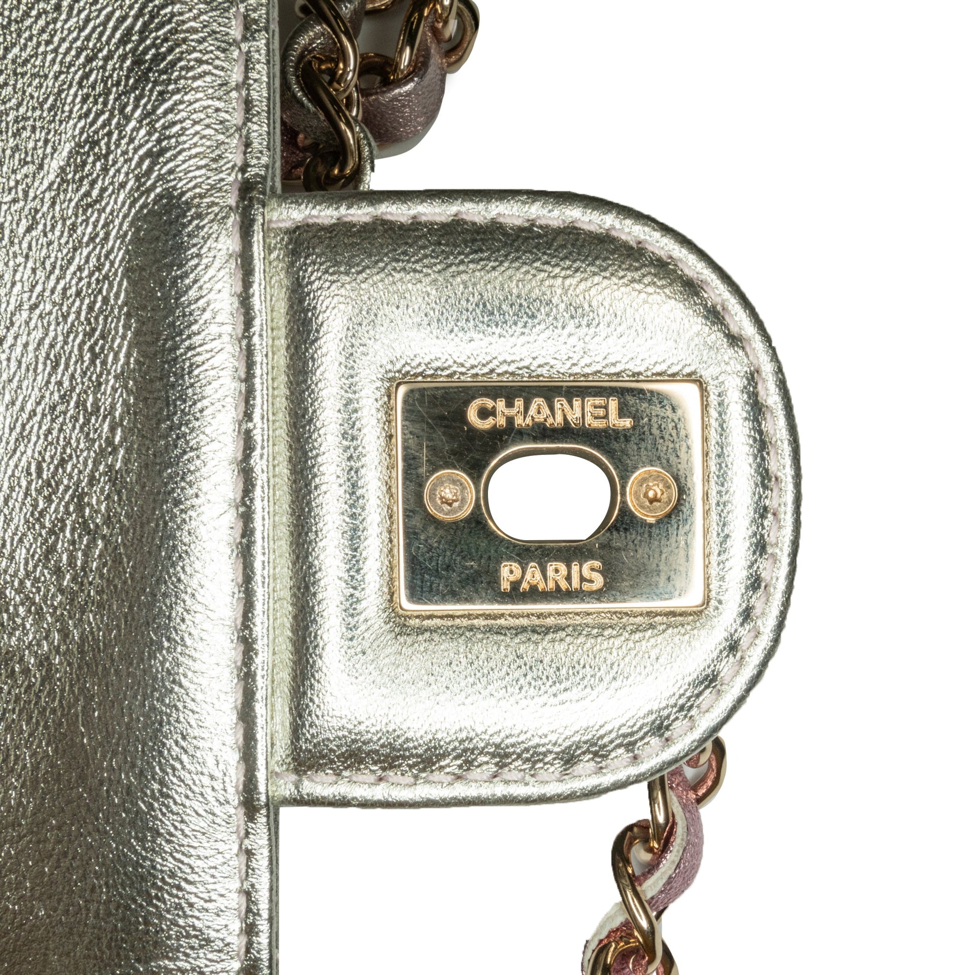 Chanel Mini Metallic Lambskin Like a Wallet Flap