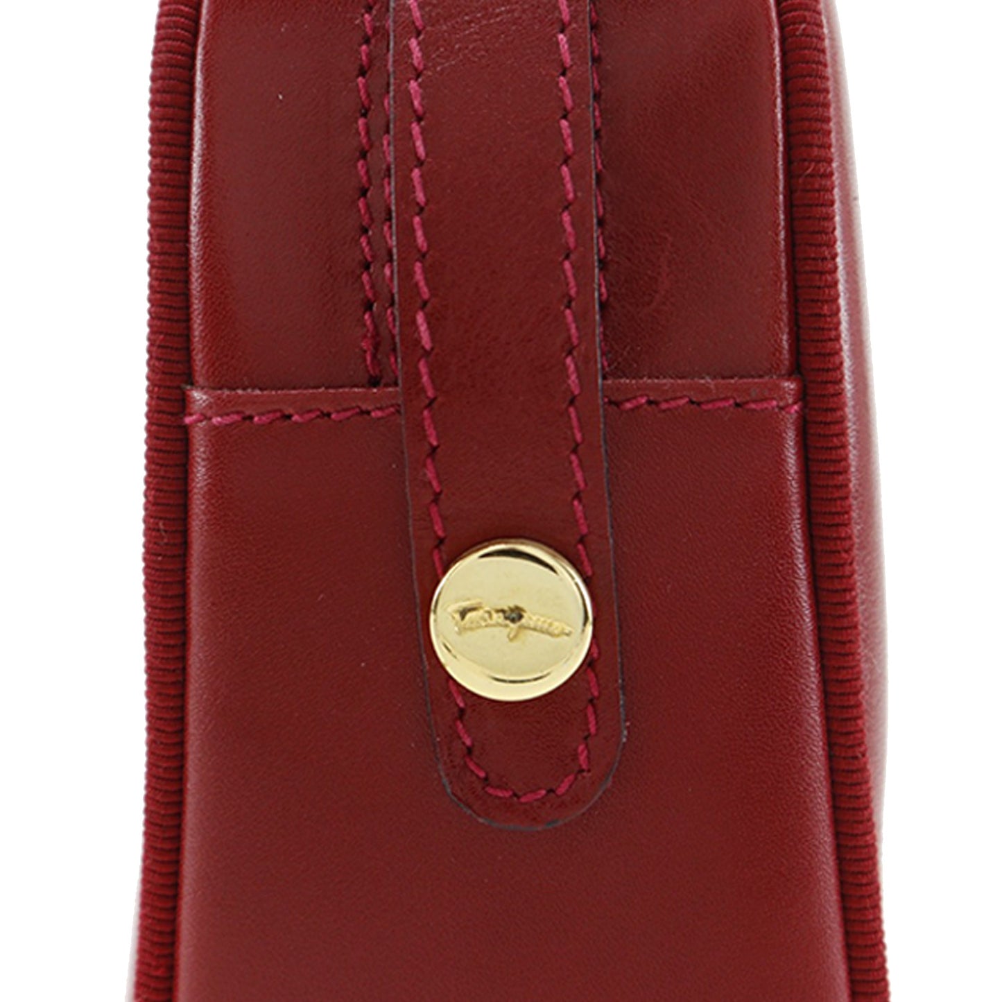 Ferragamo Leather Vara Bow Crossbody