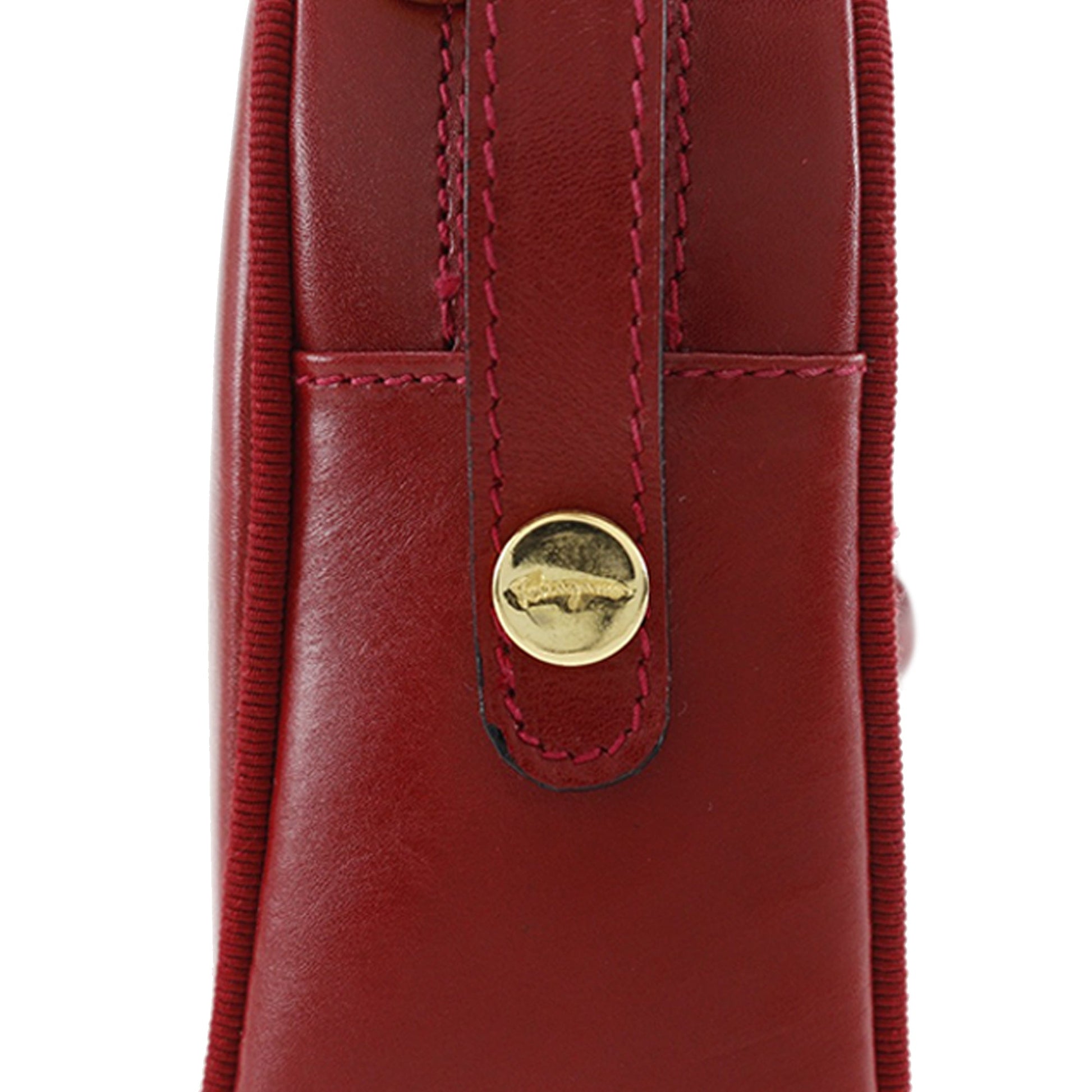 Ferragamo Leather Vara Bow Crossbody