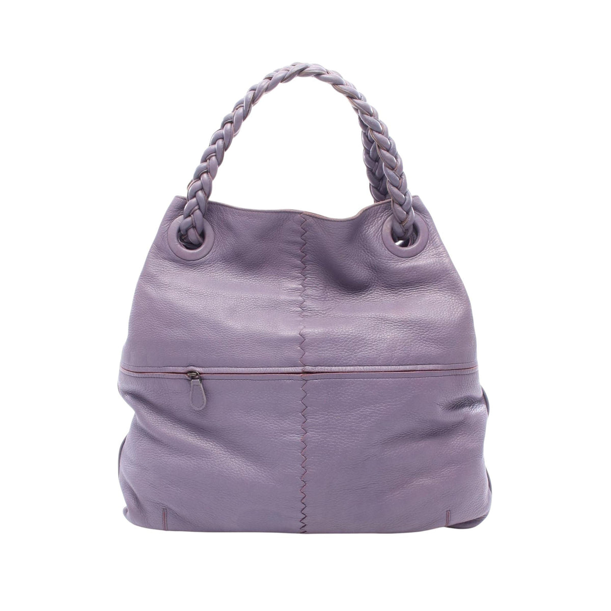 Bottega Veneta Nappa Julie Tote — Purple