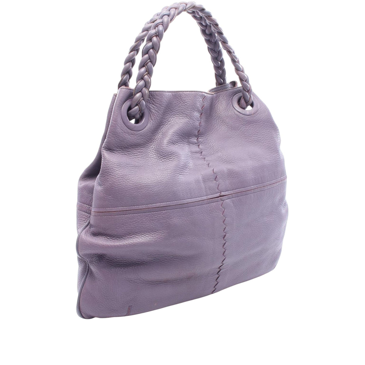 Bottega Veneta Nappa Julie Tote — Purple
