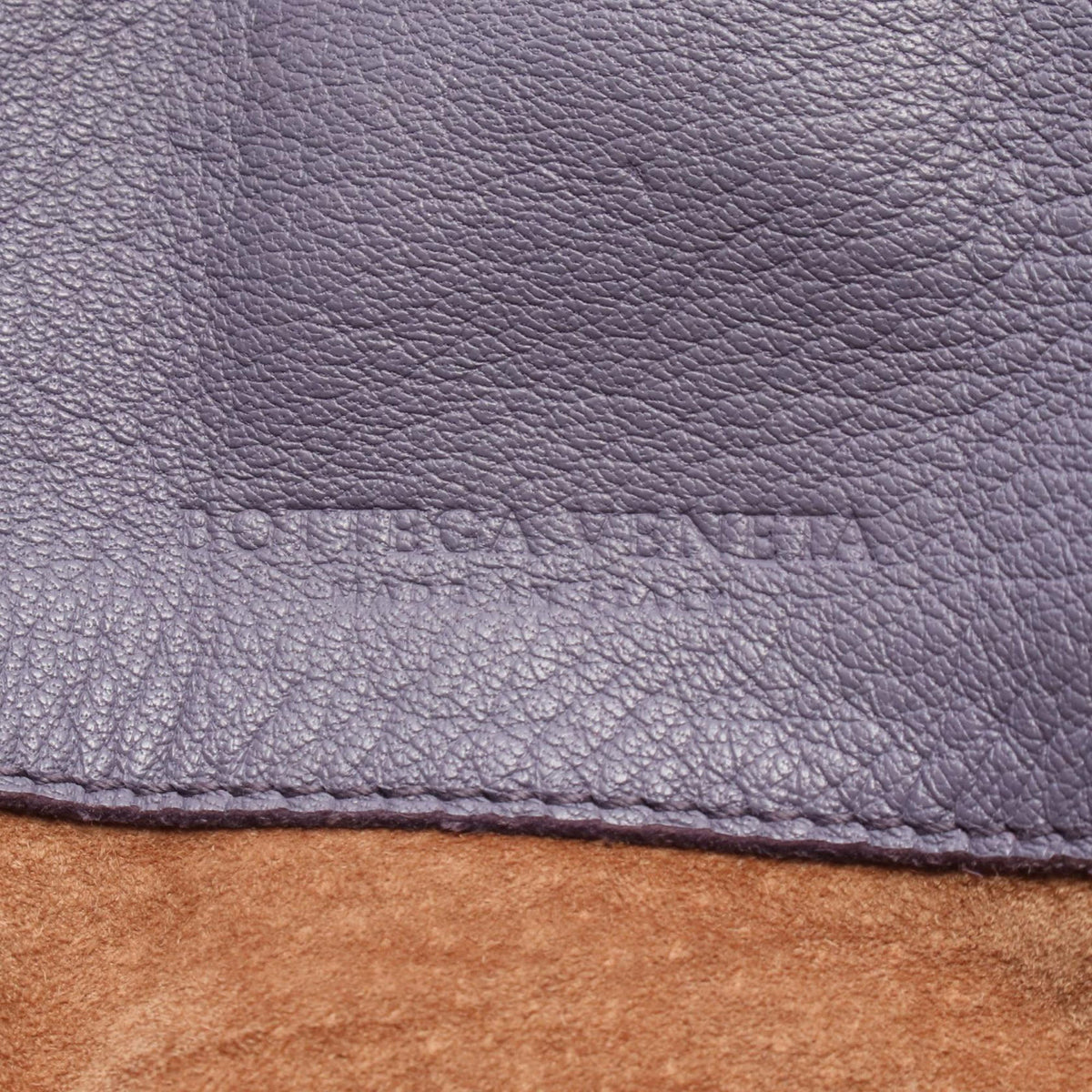 Bottega Veneta Nappa Julie Tote — Purple