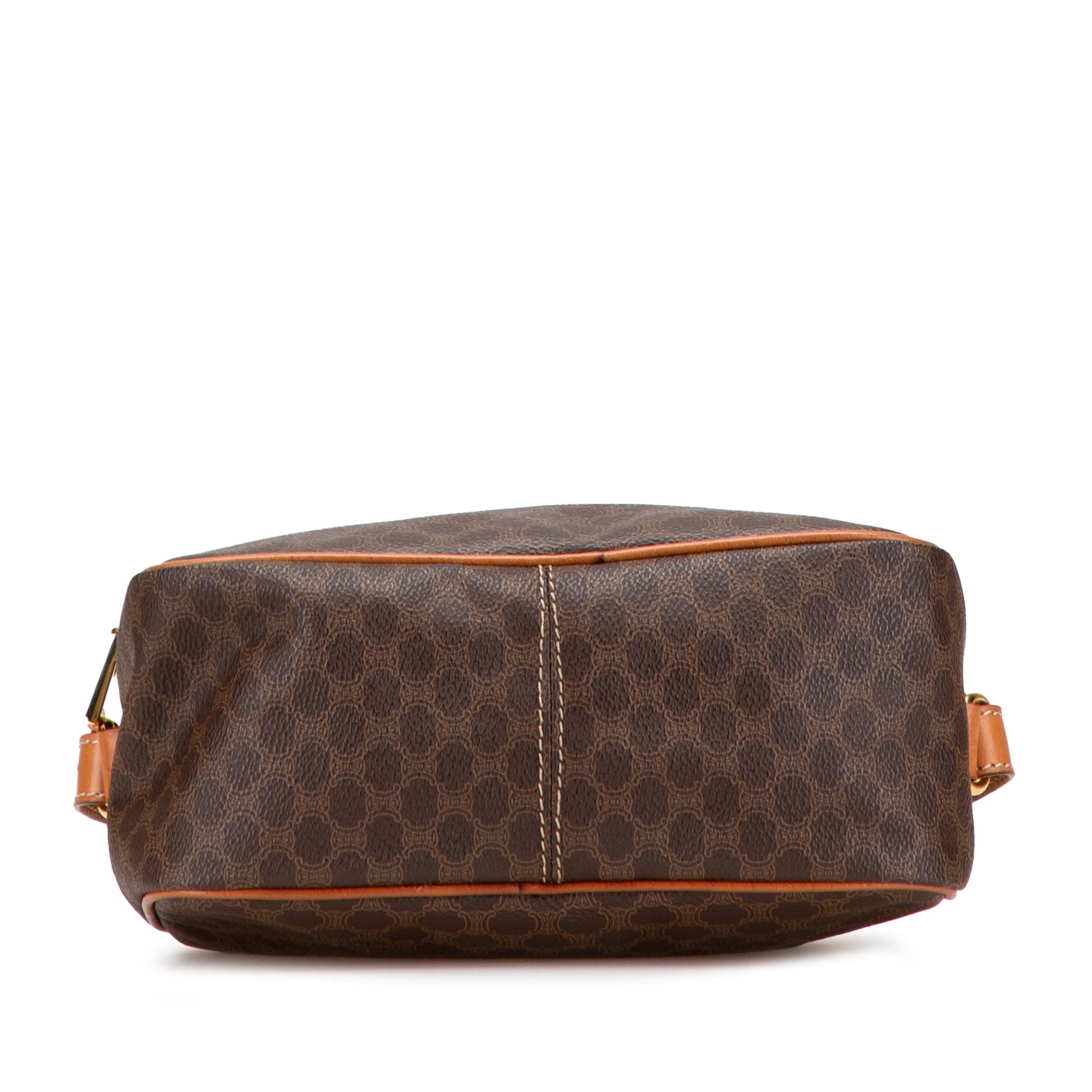 Celine Macadam Coated Canvas Satchel