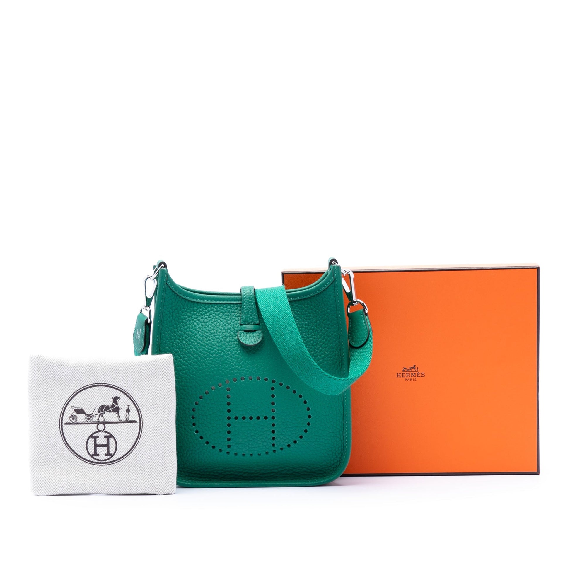 Hermès Taurillon Clemence Evelyne I TPM
