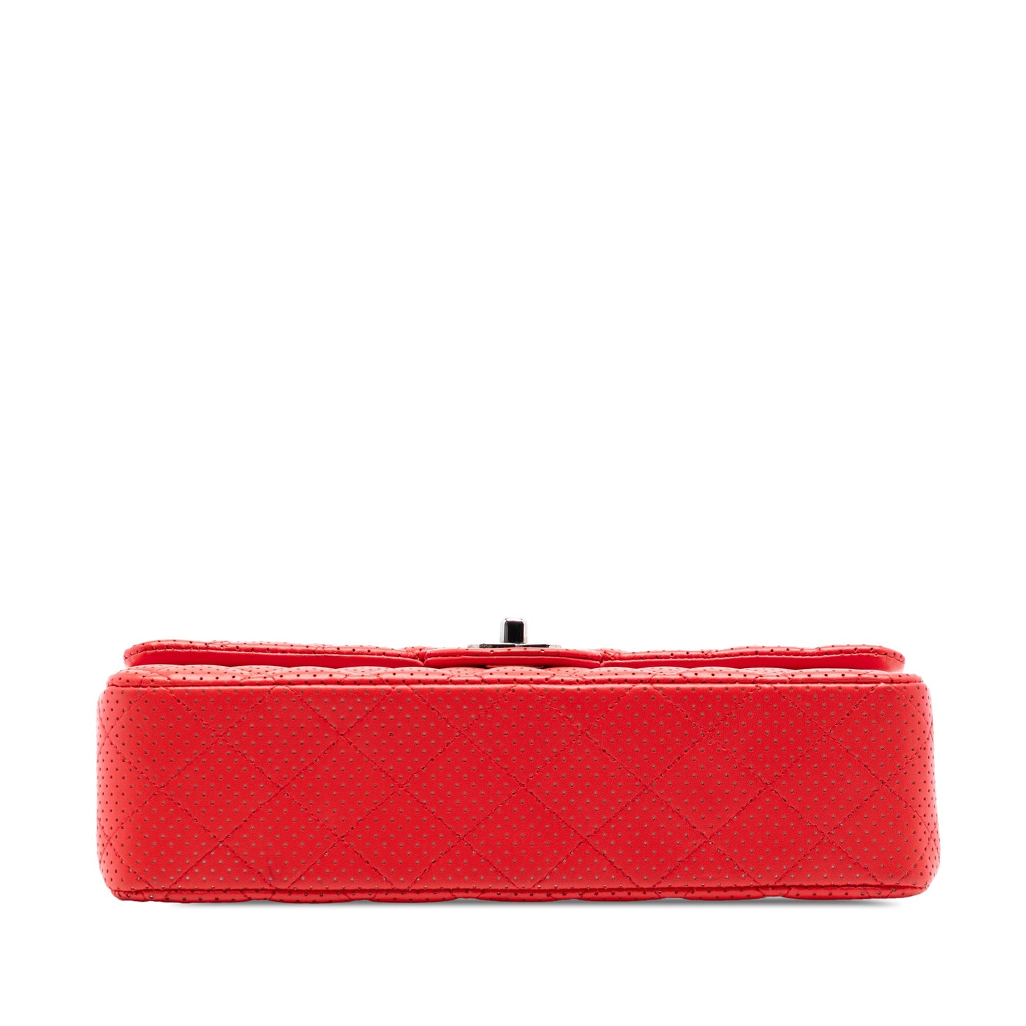 Chanel Medium Classic Perforated Lambskin Double Flap