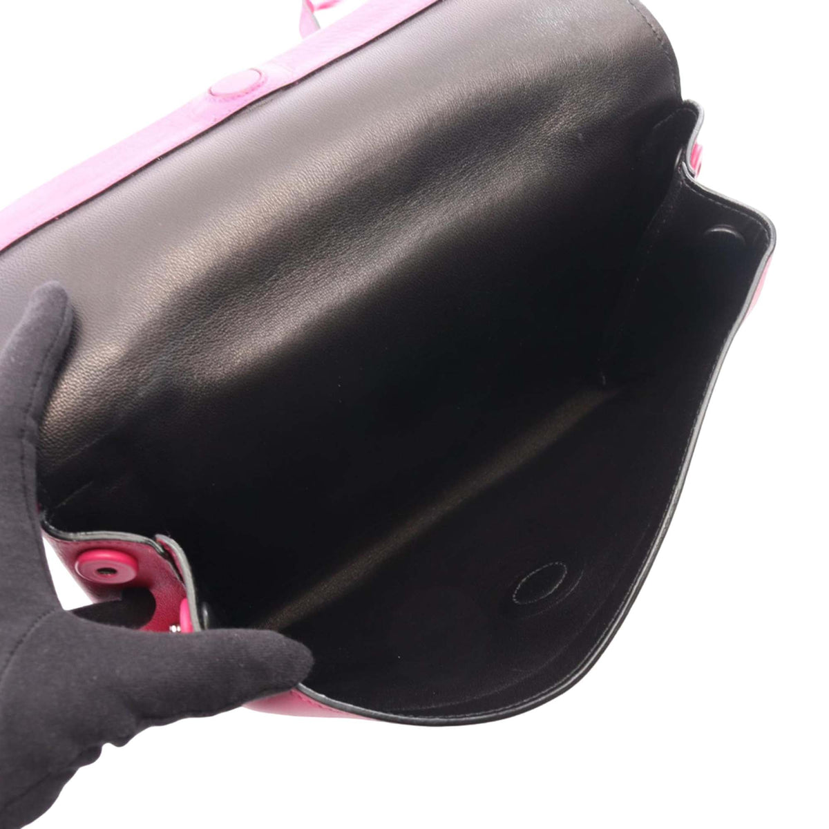 Prada Lux Calf Crossbody — Pink