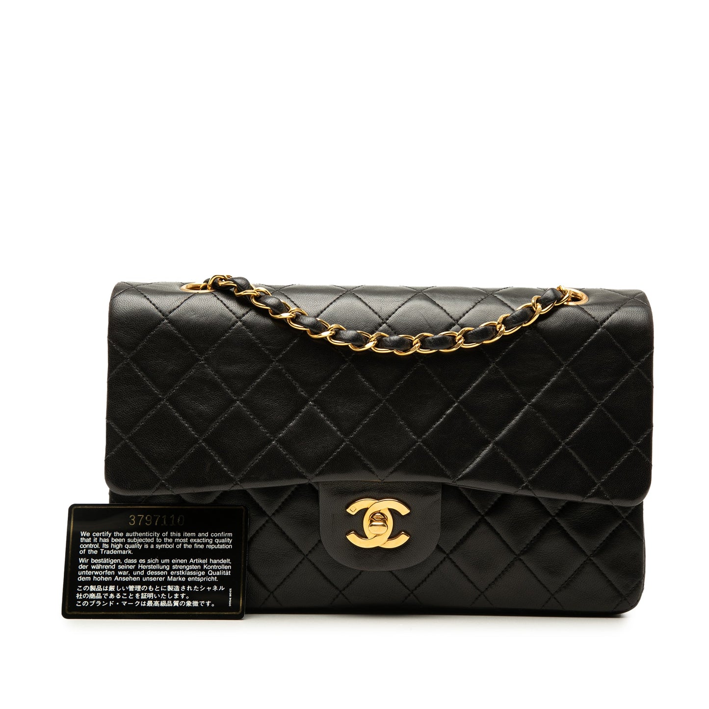 Chanel Medium Classic Lambskin Double Flap