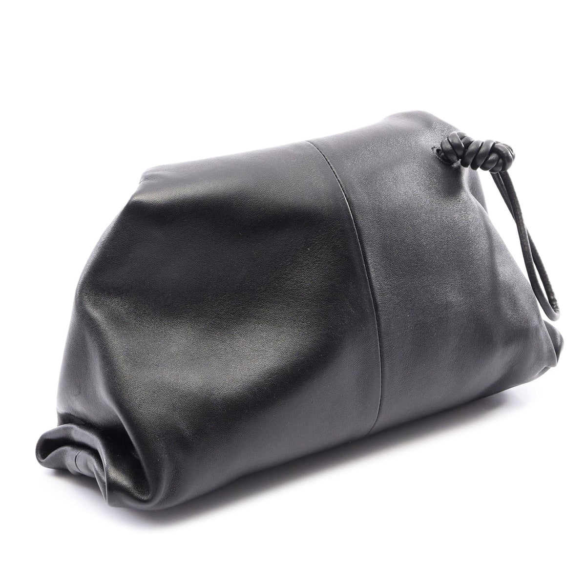 Bottega Veneta Lambskin Trine Fold Over Clutch