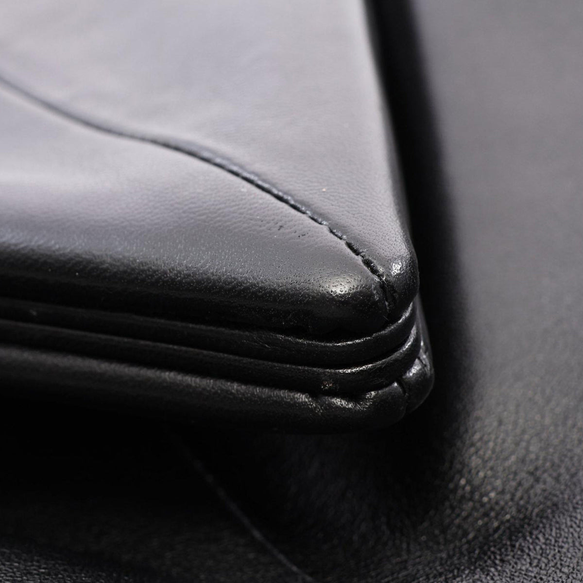 Bottega Veneta Lambskin Trine Fold Over Clutch