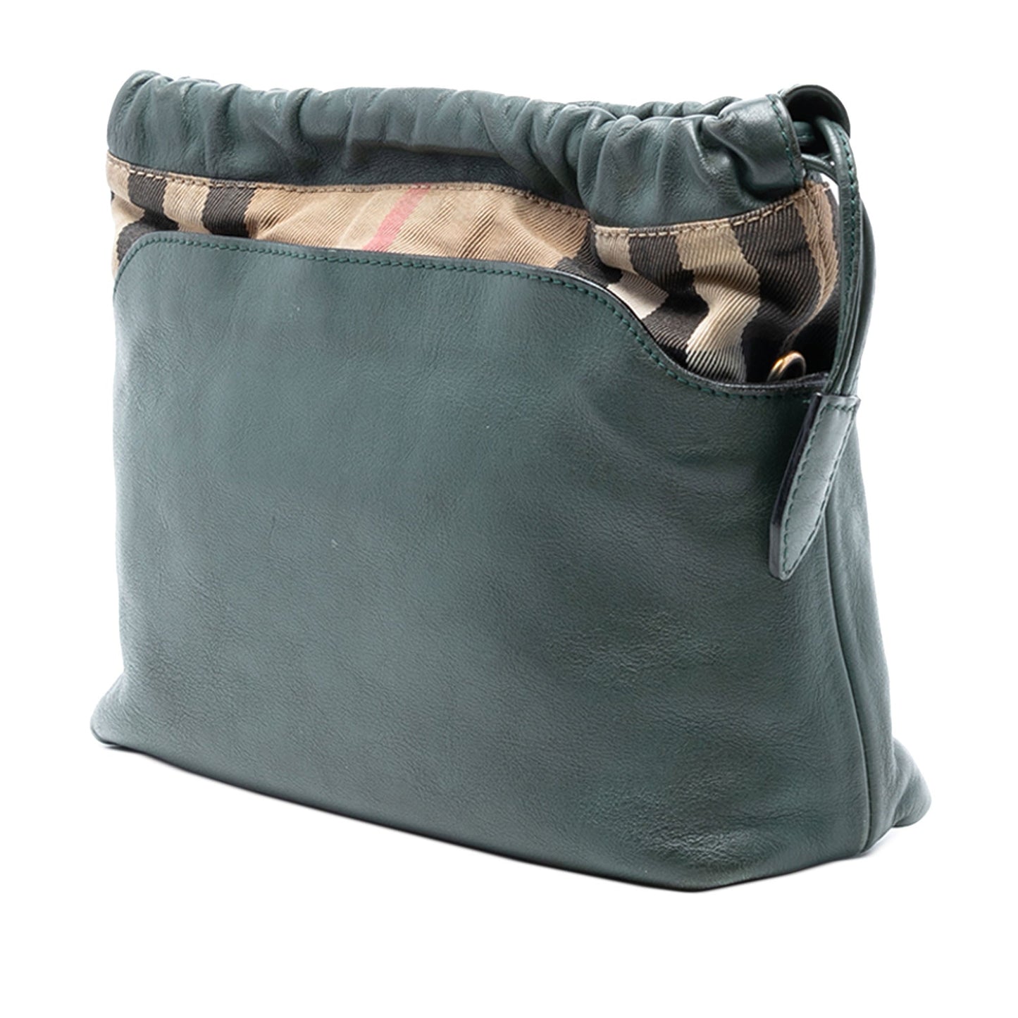 Burberry House Check Canvas and Calfskin Little Crush Crossbody