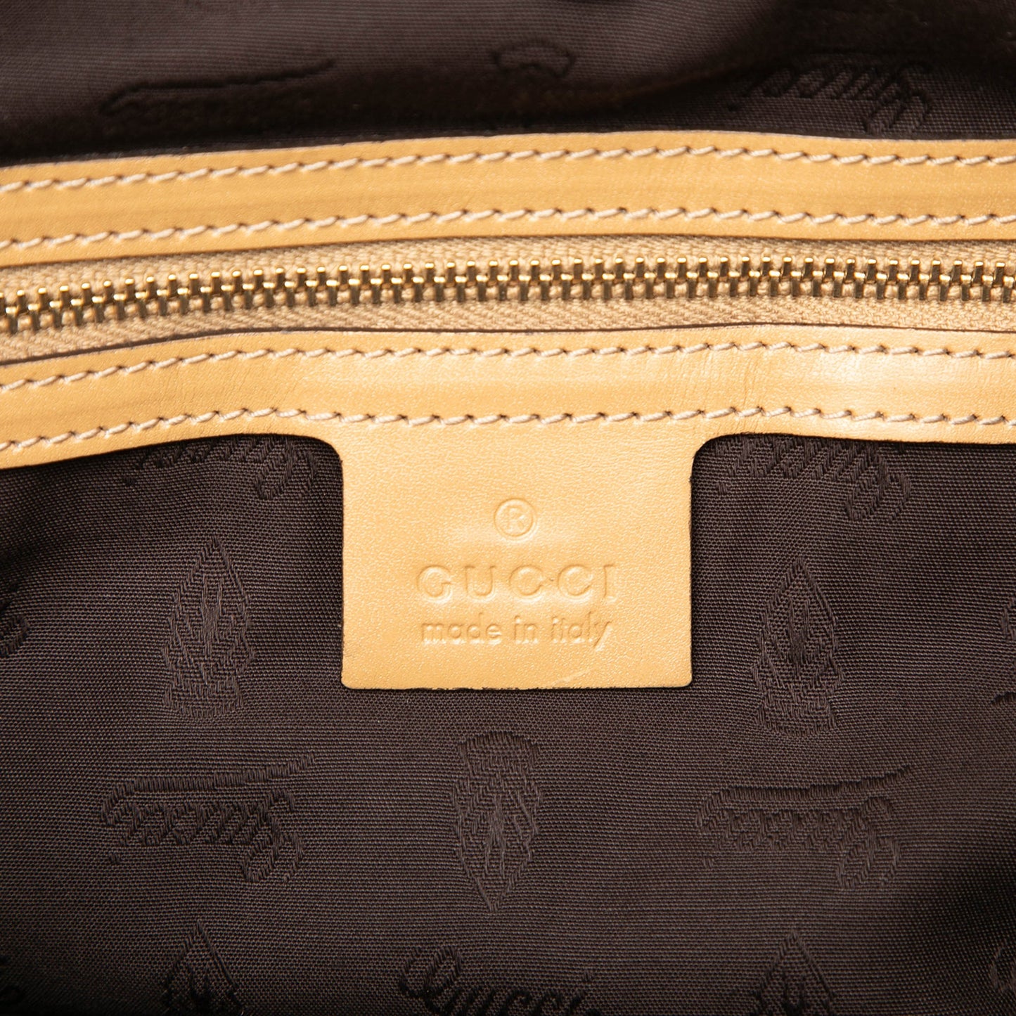 Gucci GG Canvas Web Tassel Tote