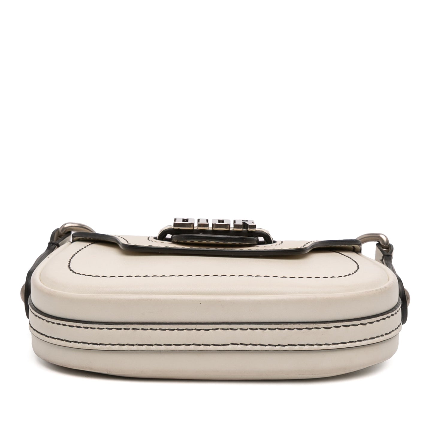 Dior Mini Leather D Fence Saddle Bag
