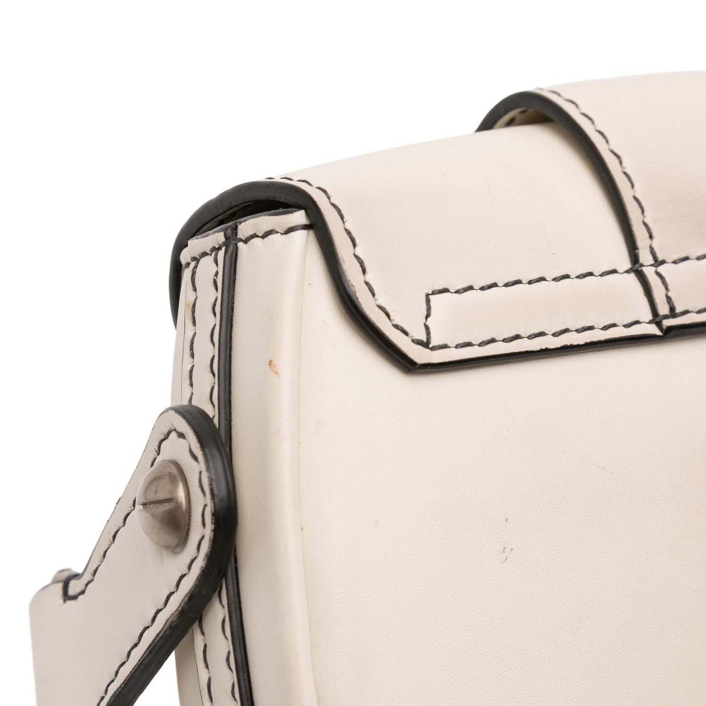 Dior Mini Leather D Fence Saddle Bag