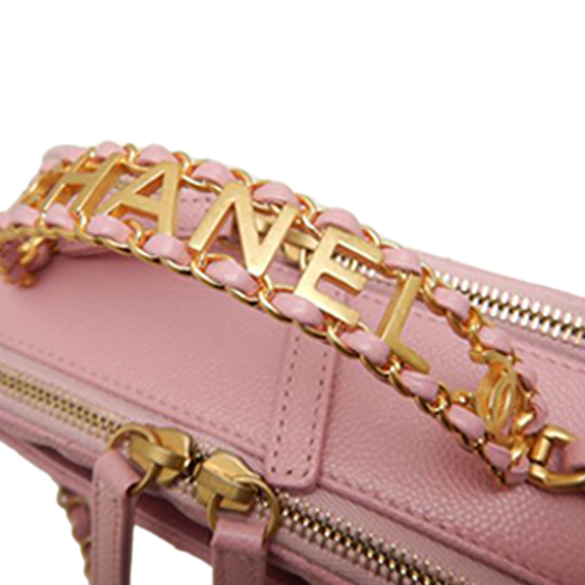 Chanel Small Quilted Caviar Pick Me Up Vanity Case