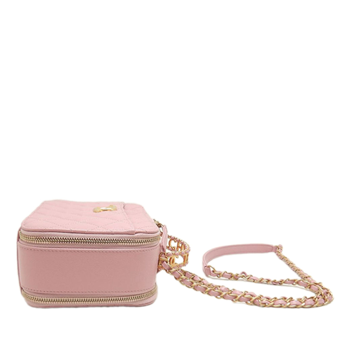 Chanel Small Quilted Caviar Pick Me Up Vanity Case