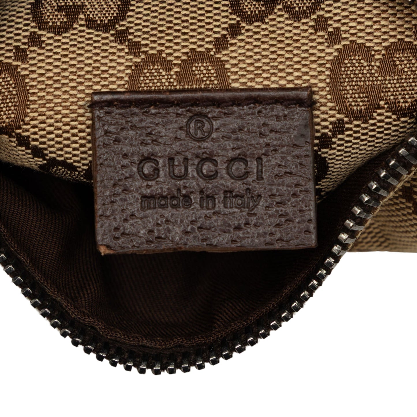 Gucci GG Canvas Web Double Pocket Belt Bag