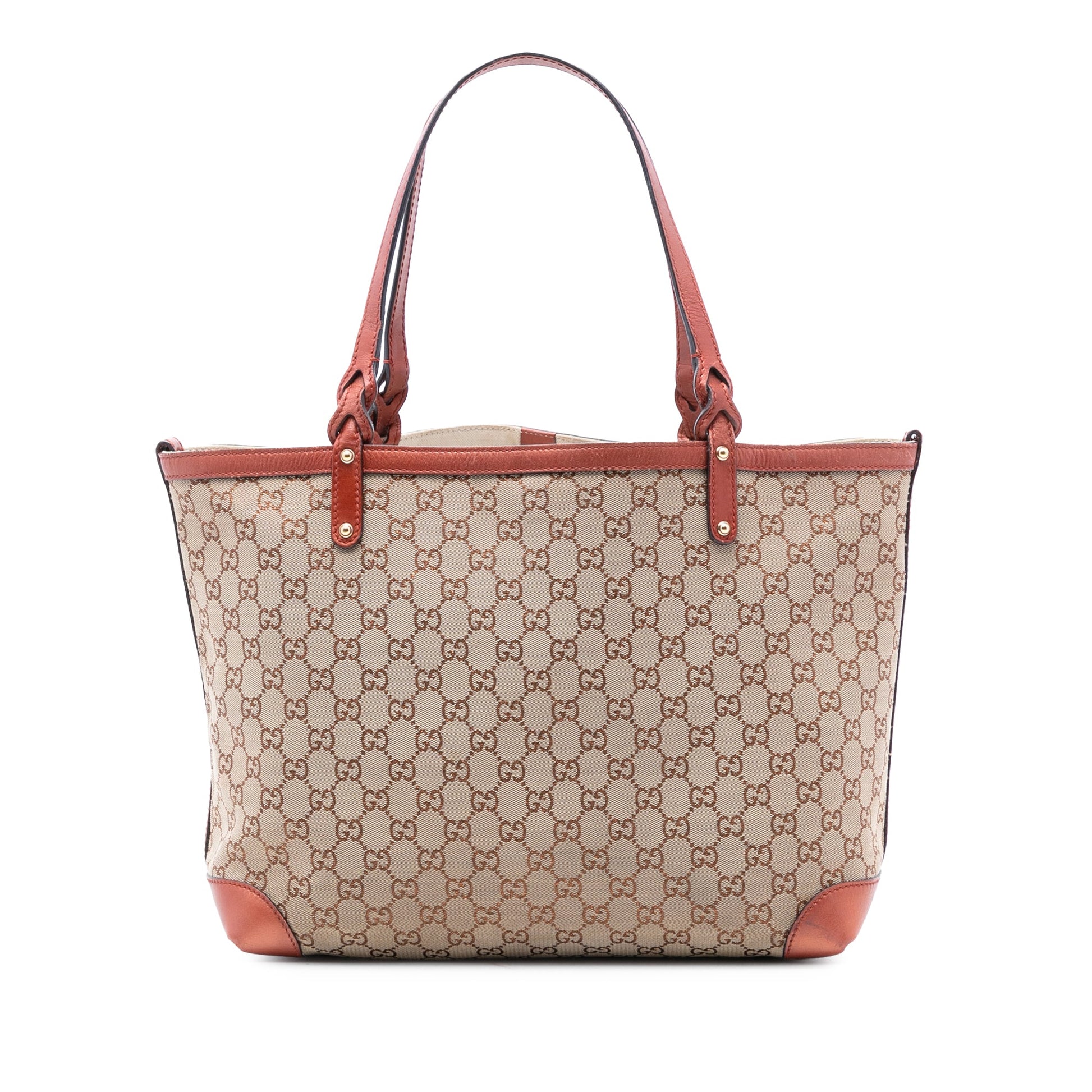 Gucci Medium GG Canvas Craft Tote