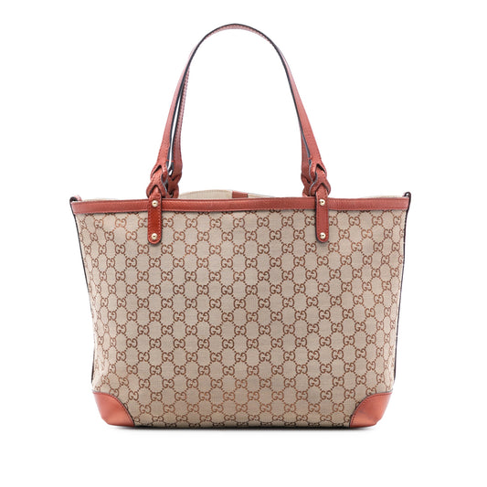 Gucci Medium GG Canvas Craft Tote