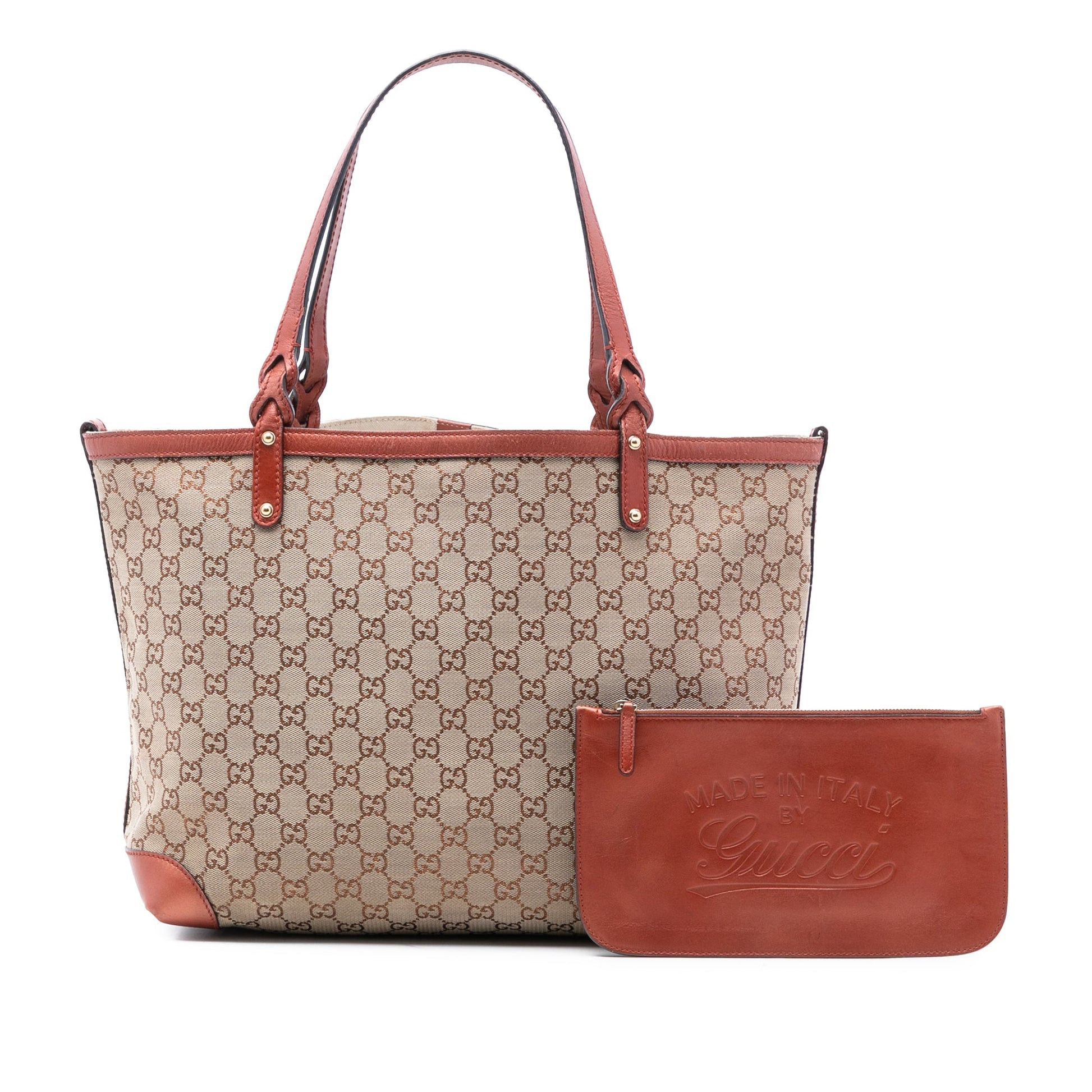 Gucci Medium GG Canvas Craft Tote