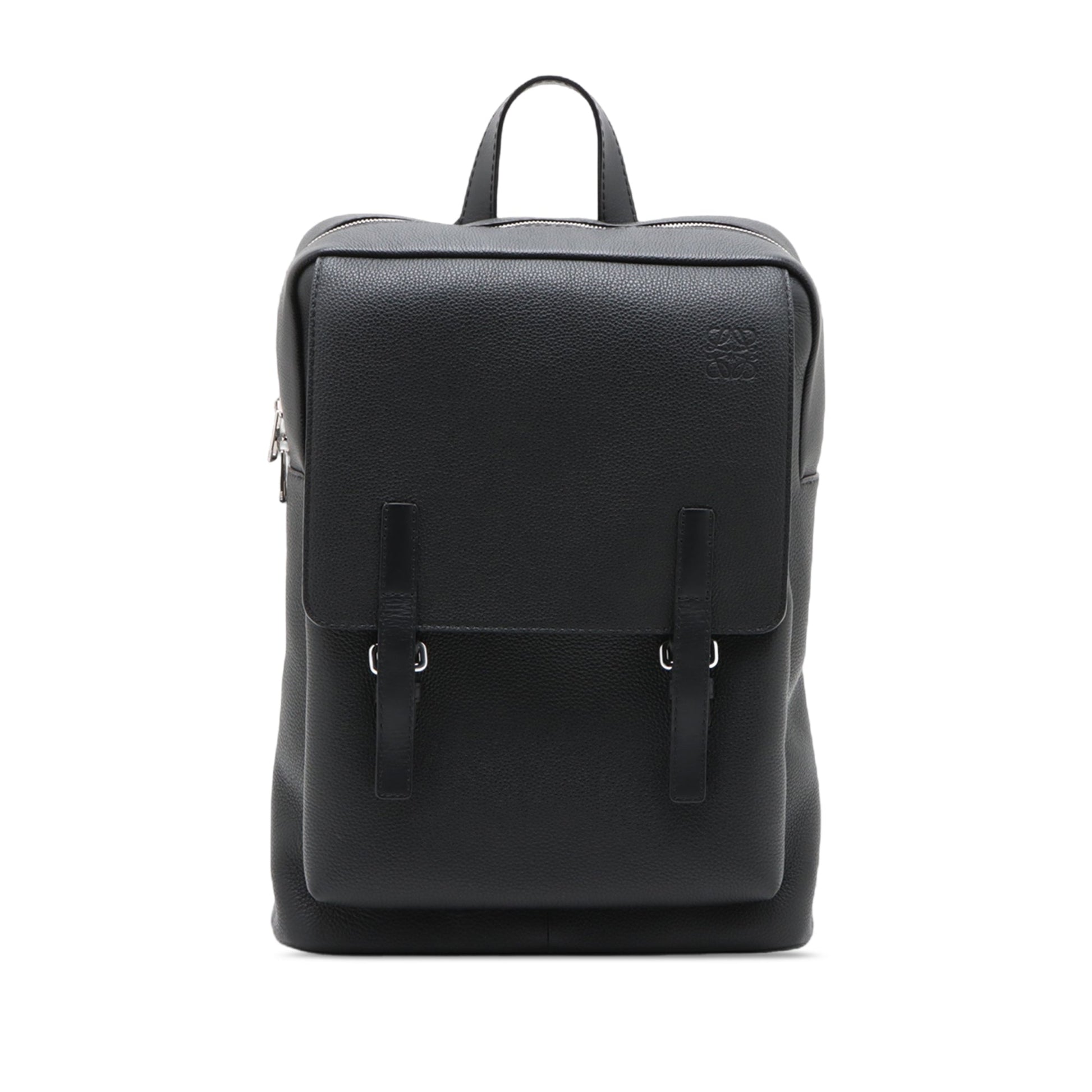 LOEWE Leather Military Backpack