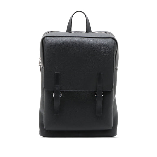 LOEWE Leather Military Backpack