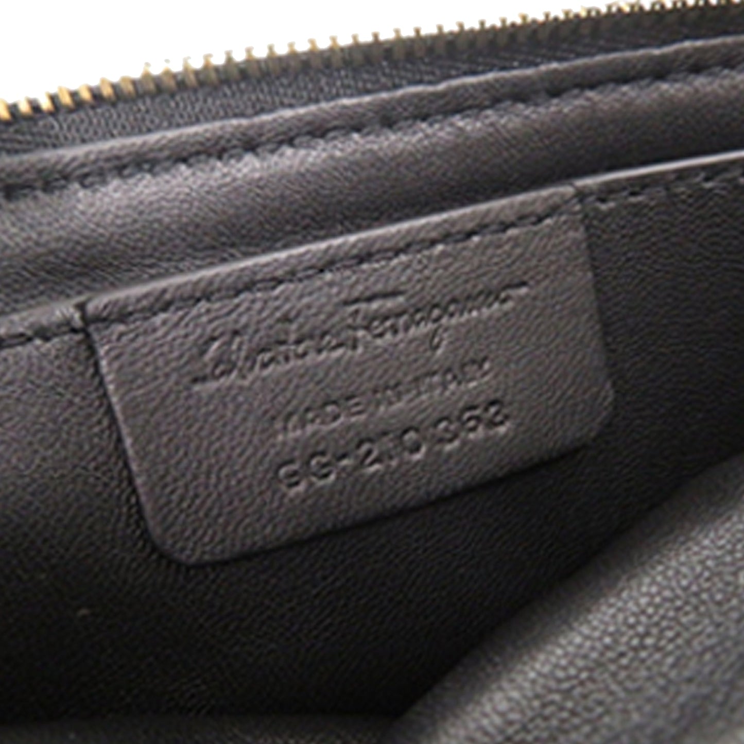 Ferragamo Gancini Canvas Viva Bow Shoulder Bag