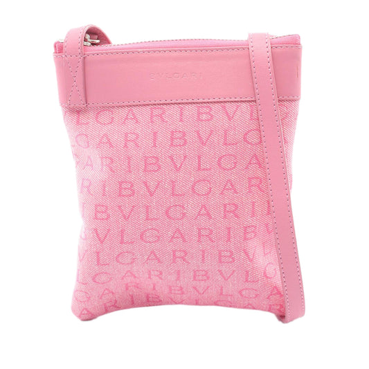 Bvlgari Logomania Canvas Crossbody