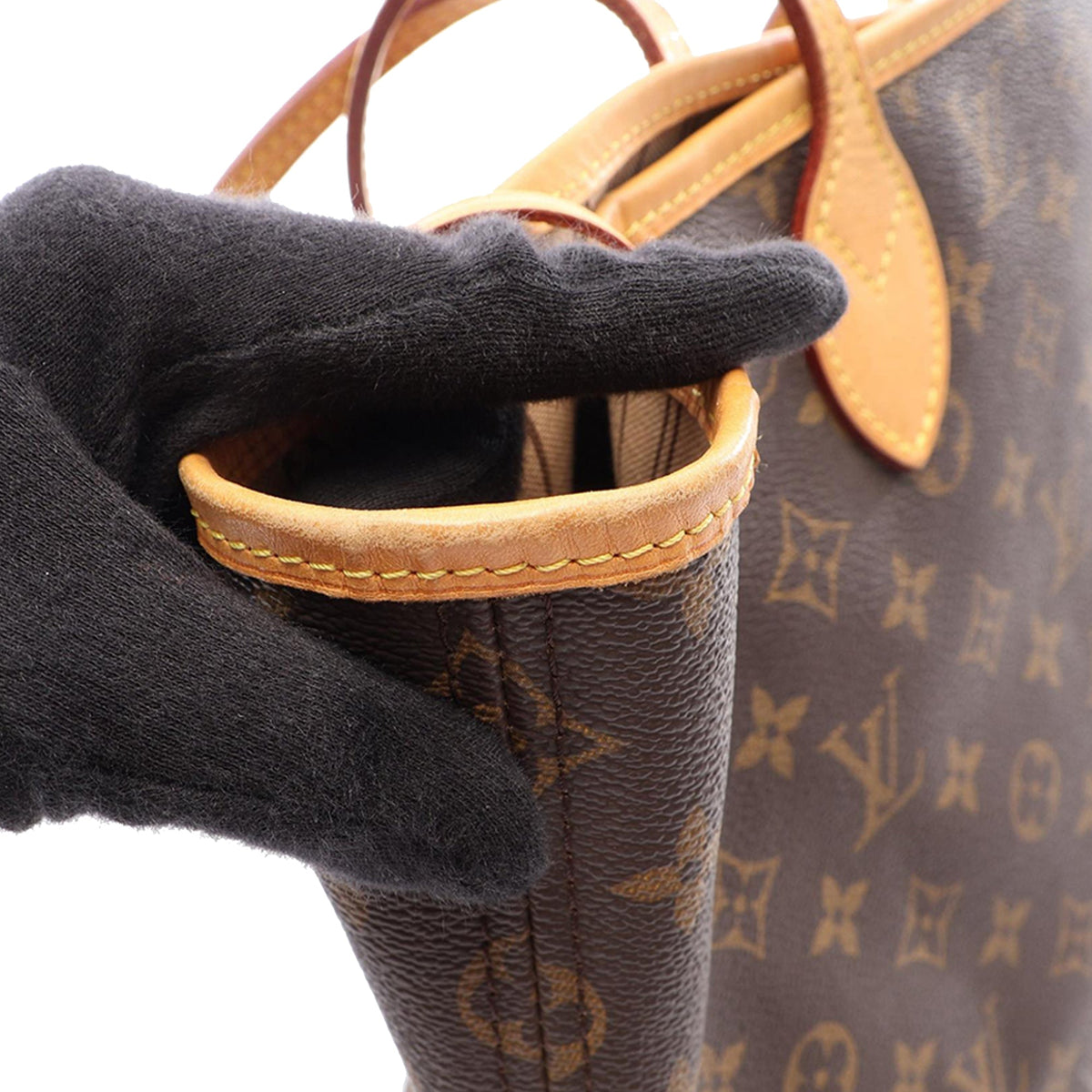 Louis Vuitton Monogram Neverfull MM — Brown