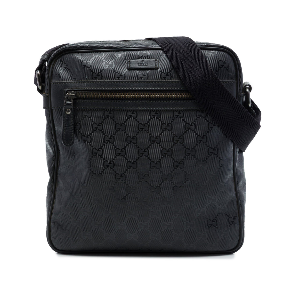 Gucci GG Imprime Crossbody — Black