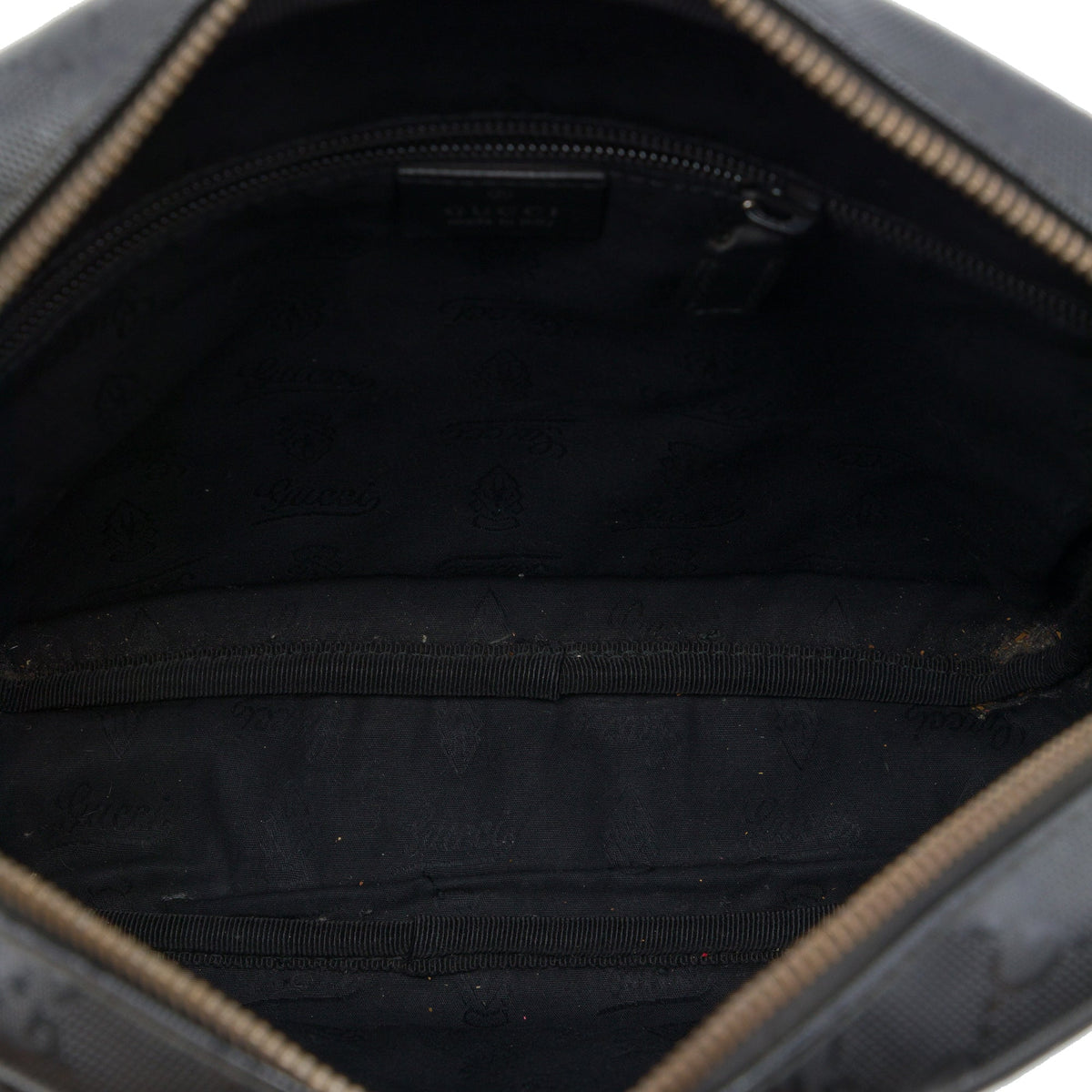 Gucci GG Imprime Crossbody — Black