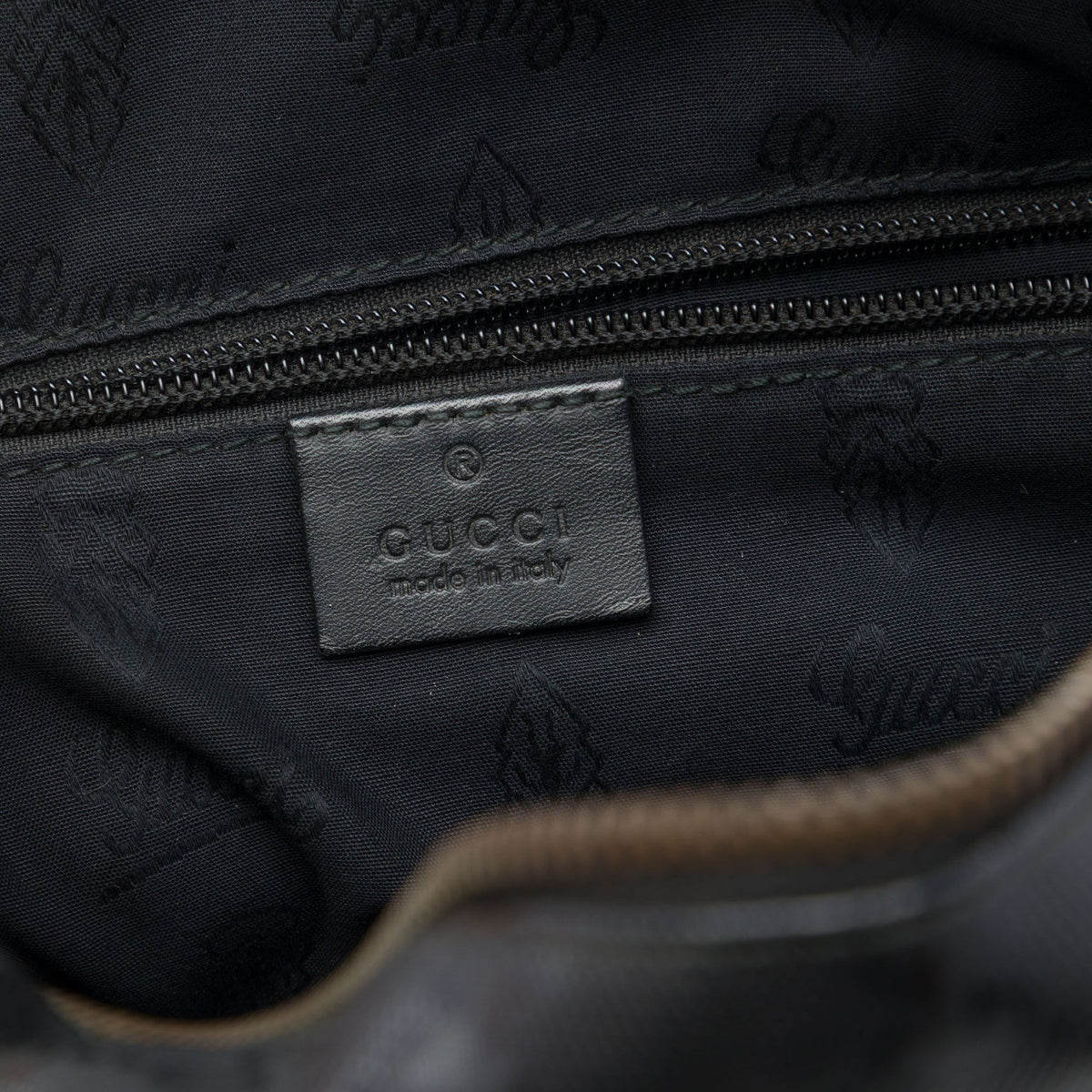 Gucci GG Imprime Crossbody — Black