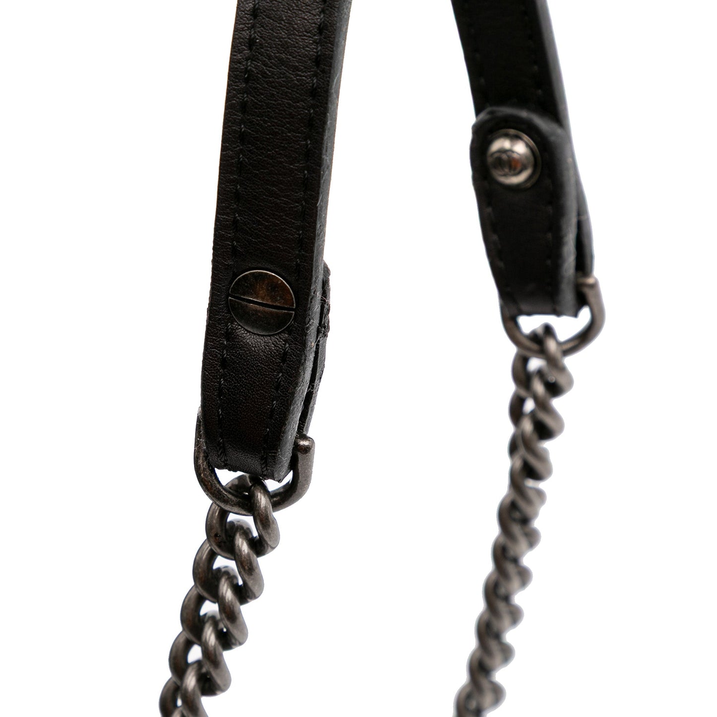 Chanel Stitched Calfskin Urban Luxury Top Handle Bag
