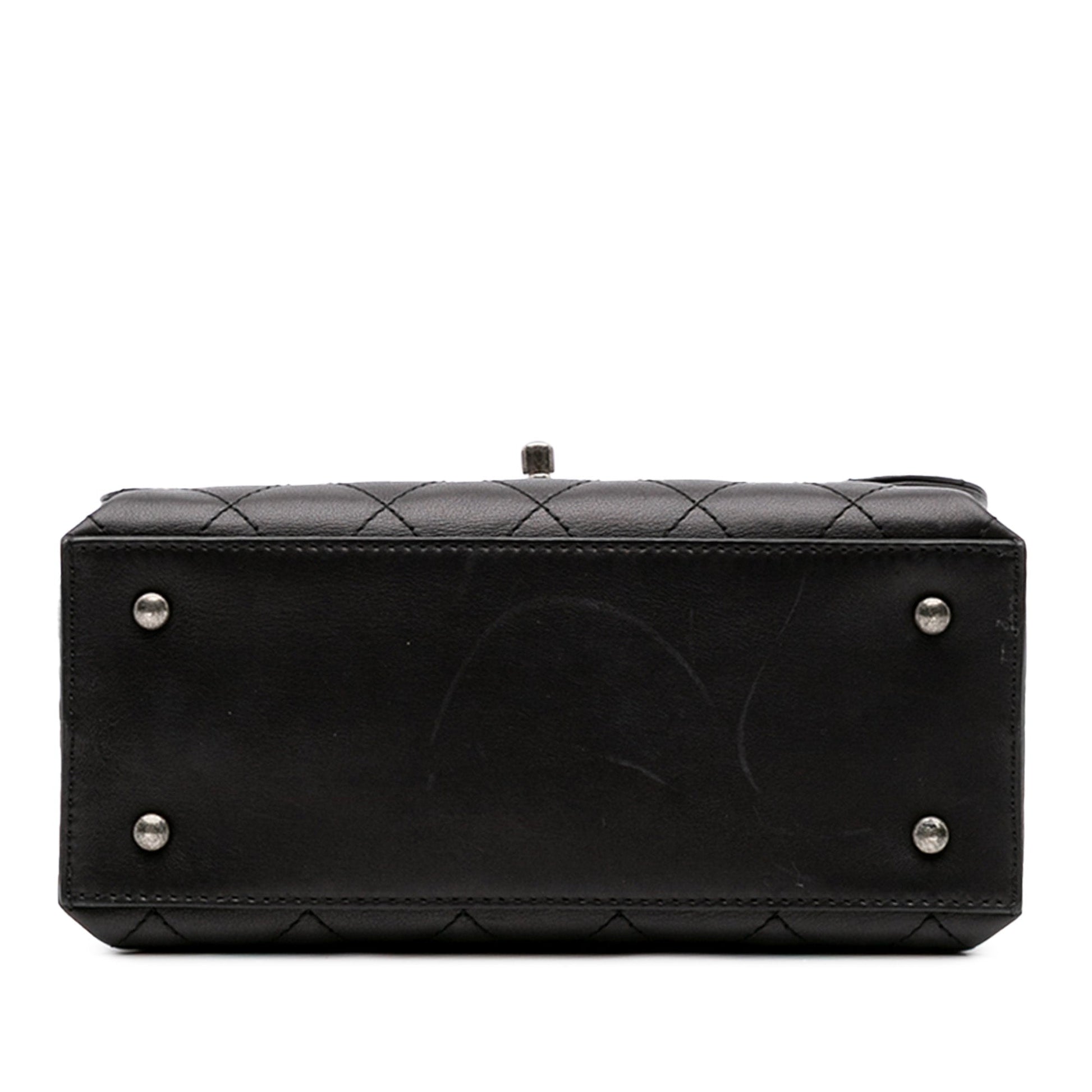Chanel Stitched Calfskin Urban Luxury Top Handle Bag