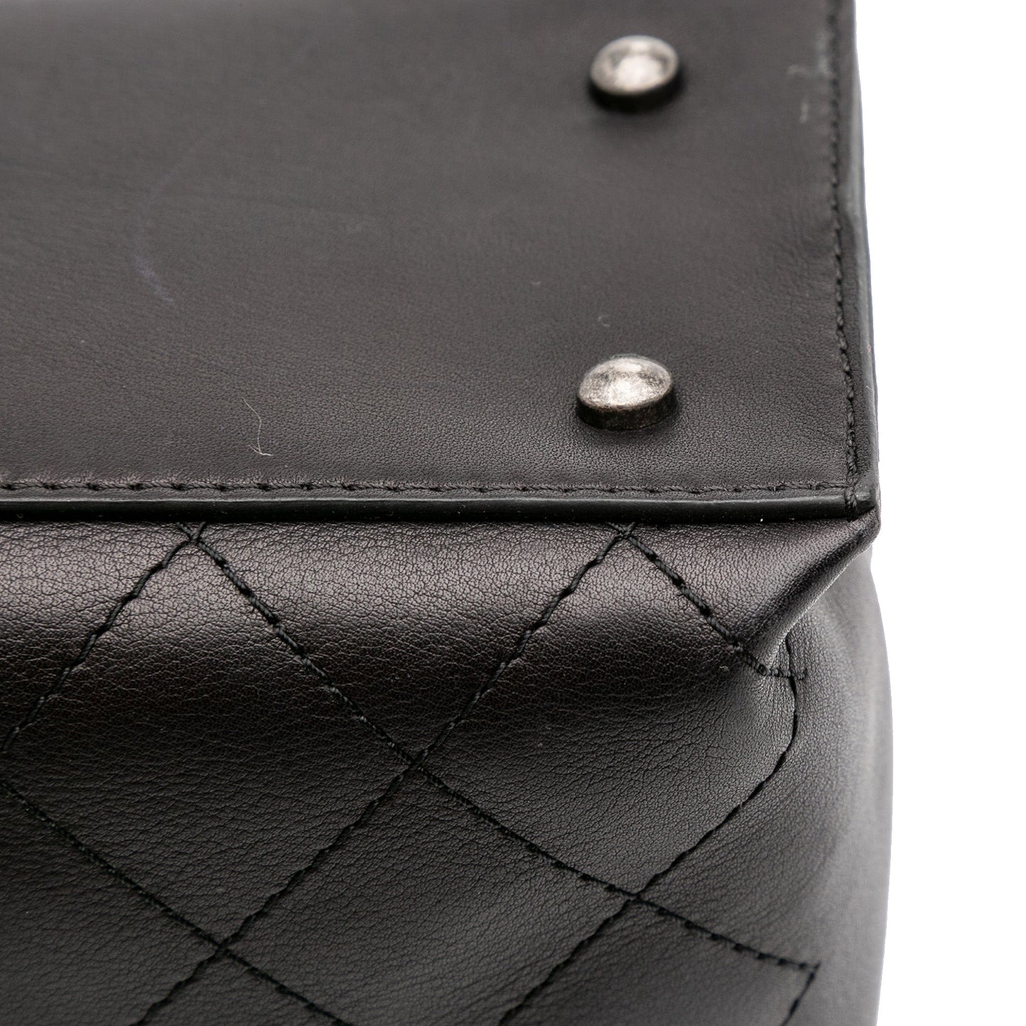 Chanel Stitched Calfskin Urban Luxury Top Handle Bag