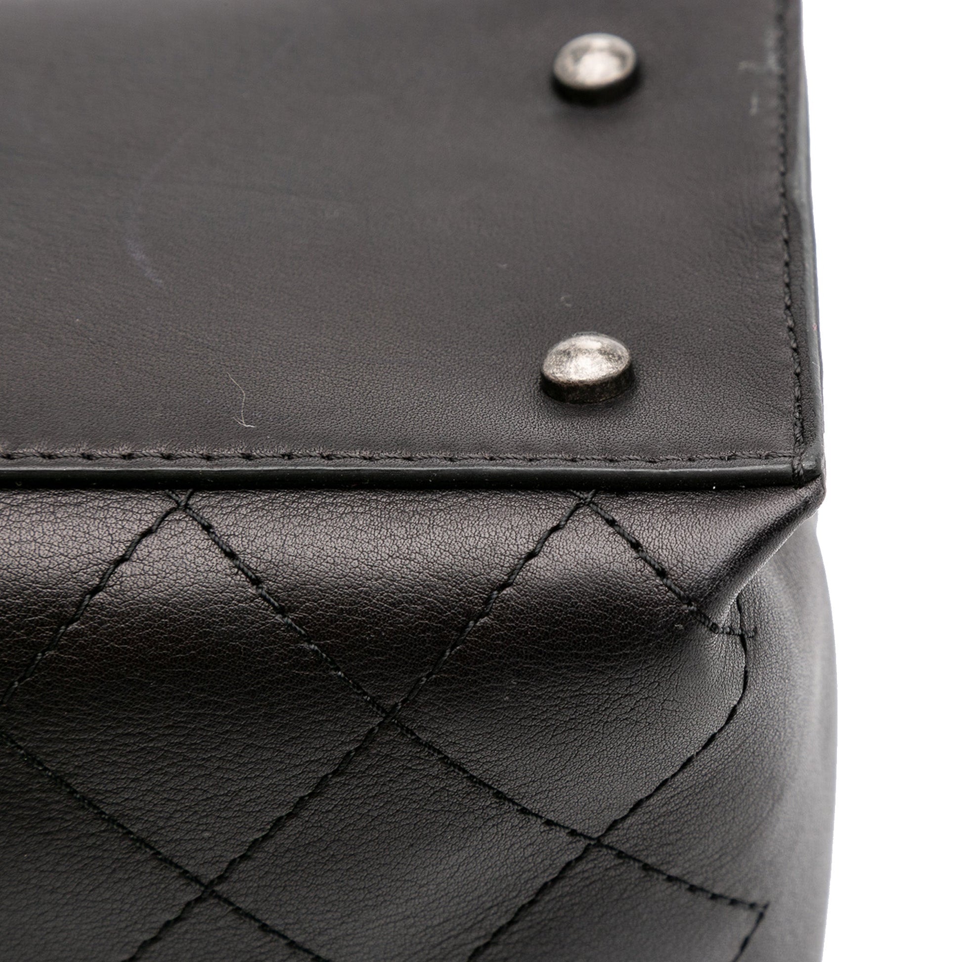 Chanel Stitched Calfskin Urban Luxury Top Handle Bag