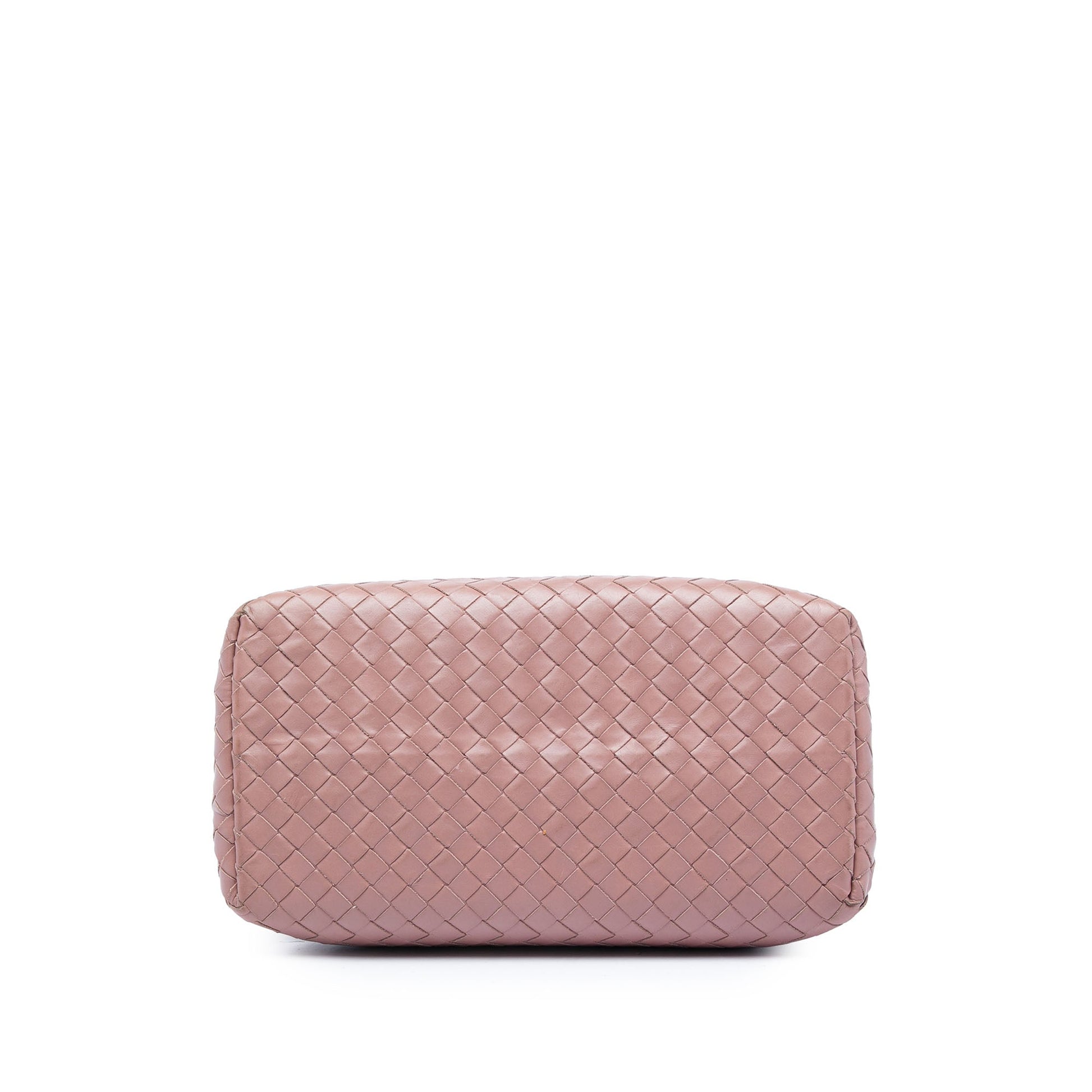 Bottega Veneta Mini Nappa Intrecciato Roma Satchel