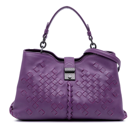 Bottega Veneta Nappa Intrecciato Napoli Satchel