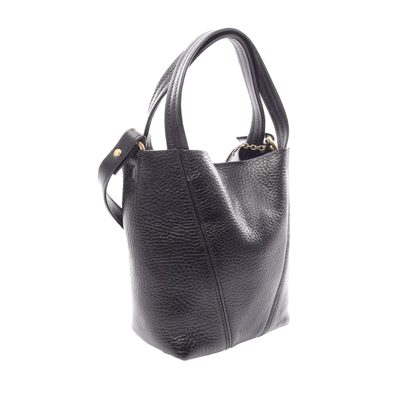 Chloé Small Grained Calfskin Spin Satchel