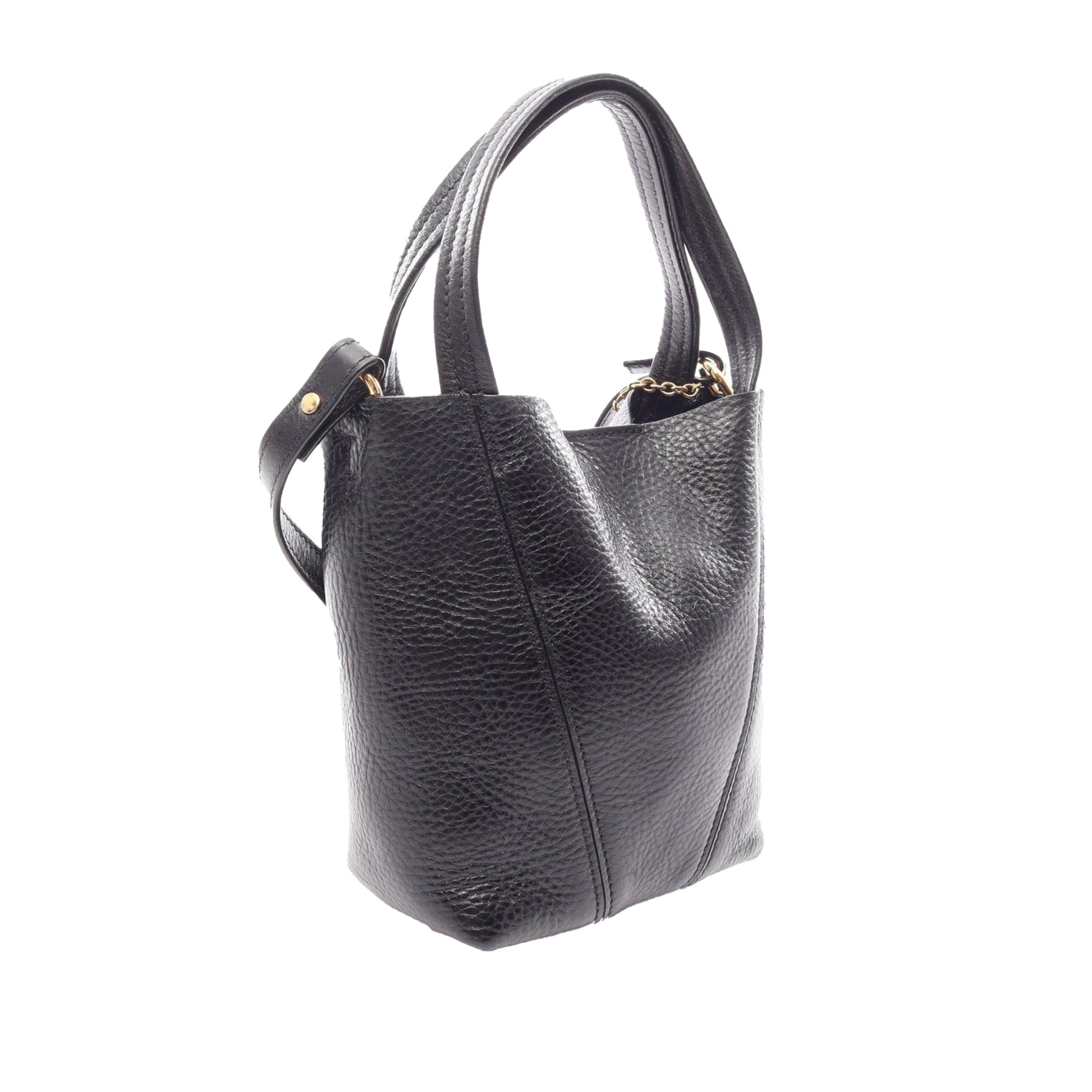 Chloé Small Grained Calfskin Spin Satchel