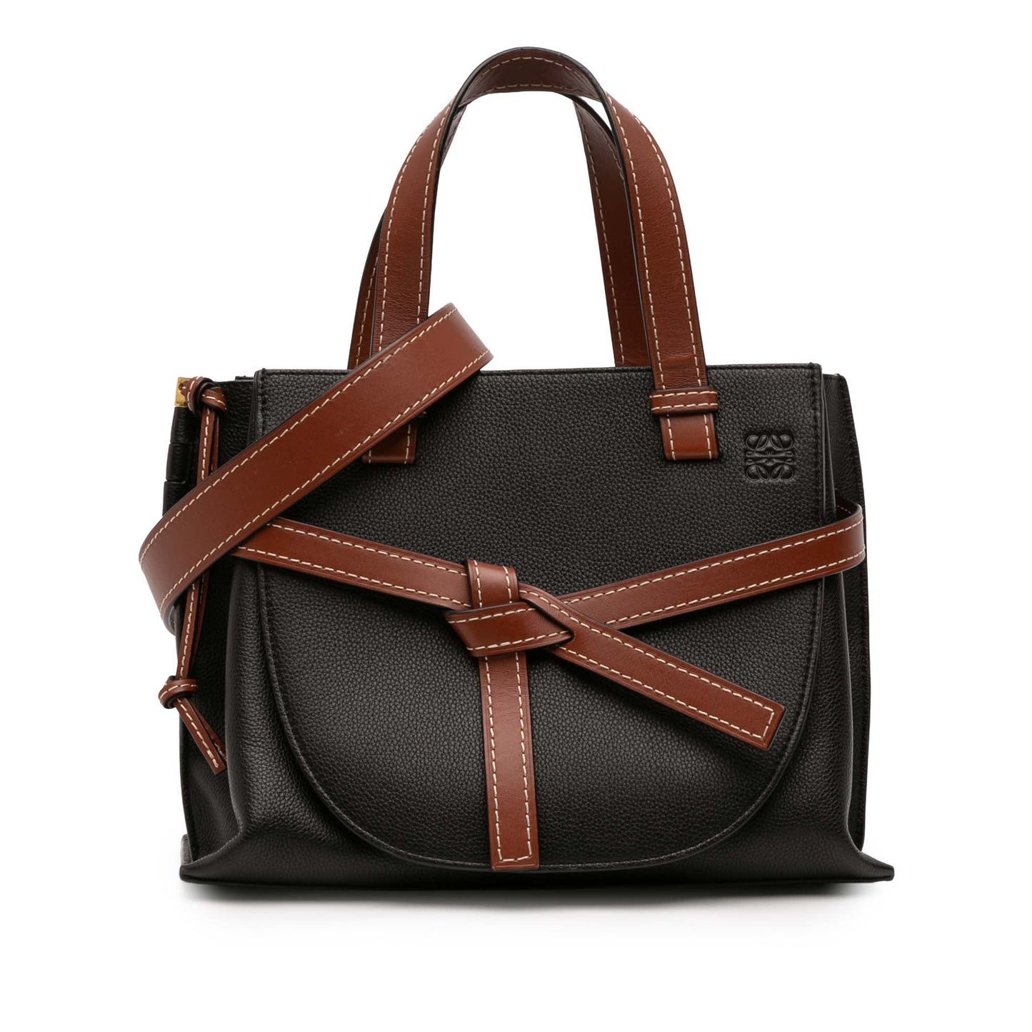LOEWE Small Leather Gate Top Handle Satchel