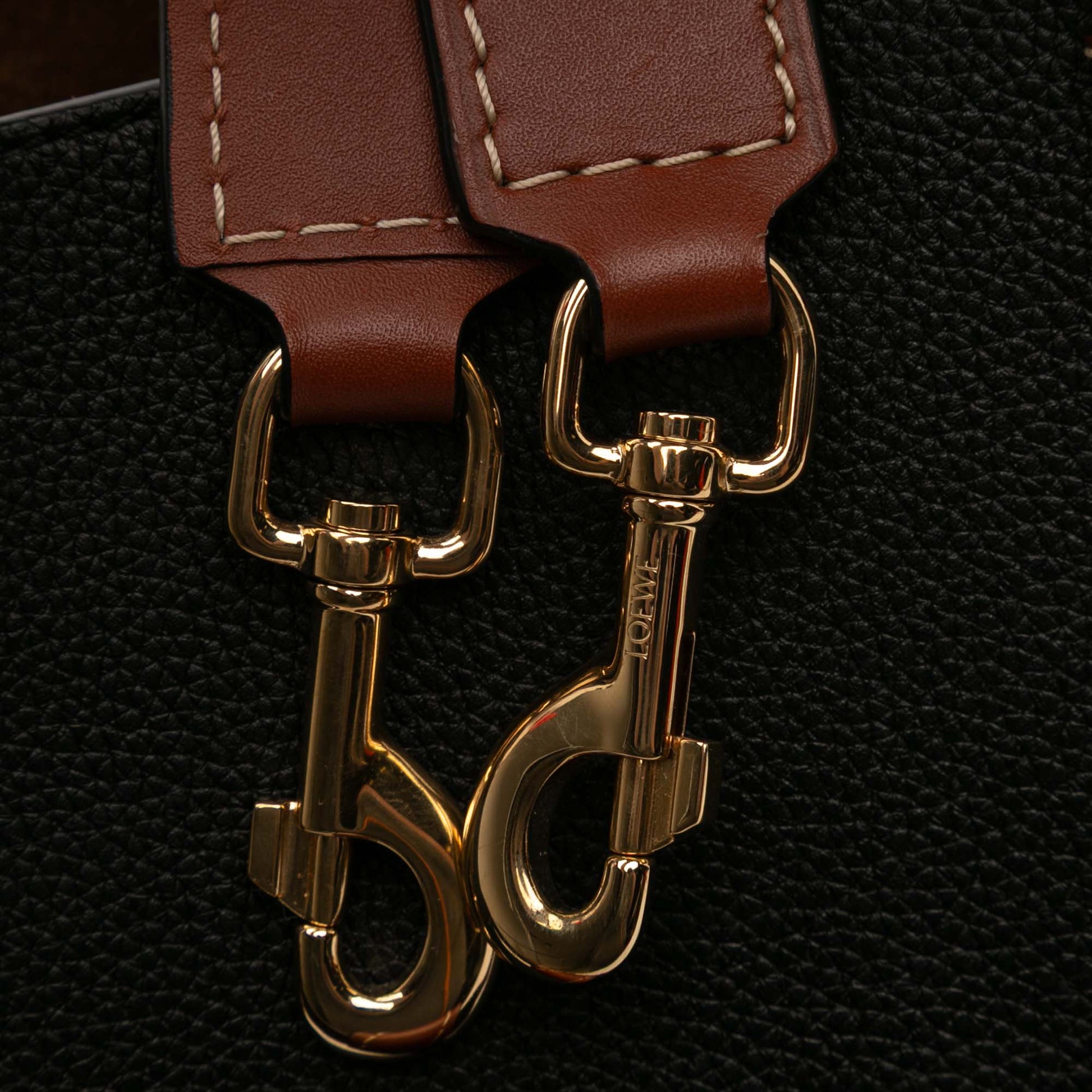 LOEWE Small Leather Gate Top Handle Satchel