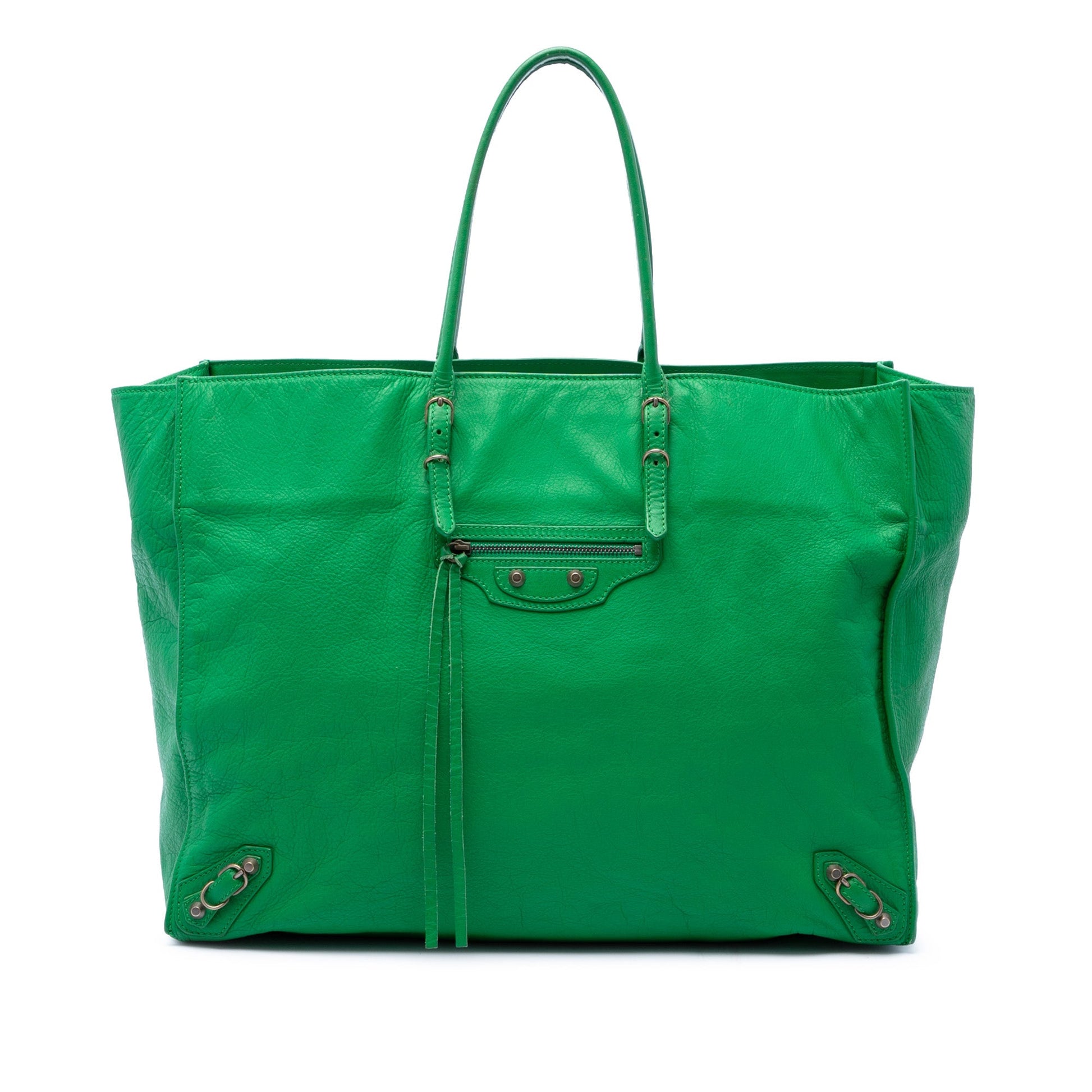 Balenciaga Leather Papier A4 Tote