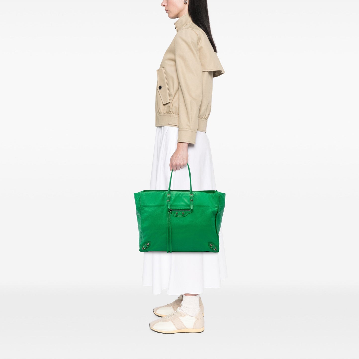 Balenciaga Leather Papier A4 Tote